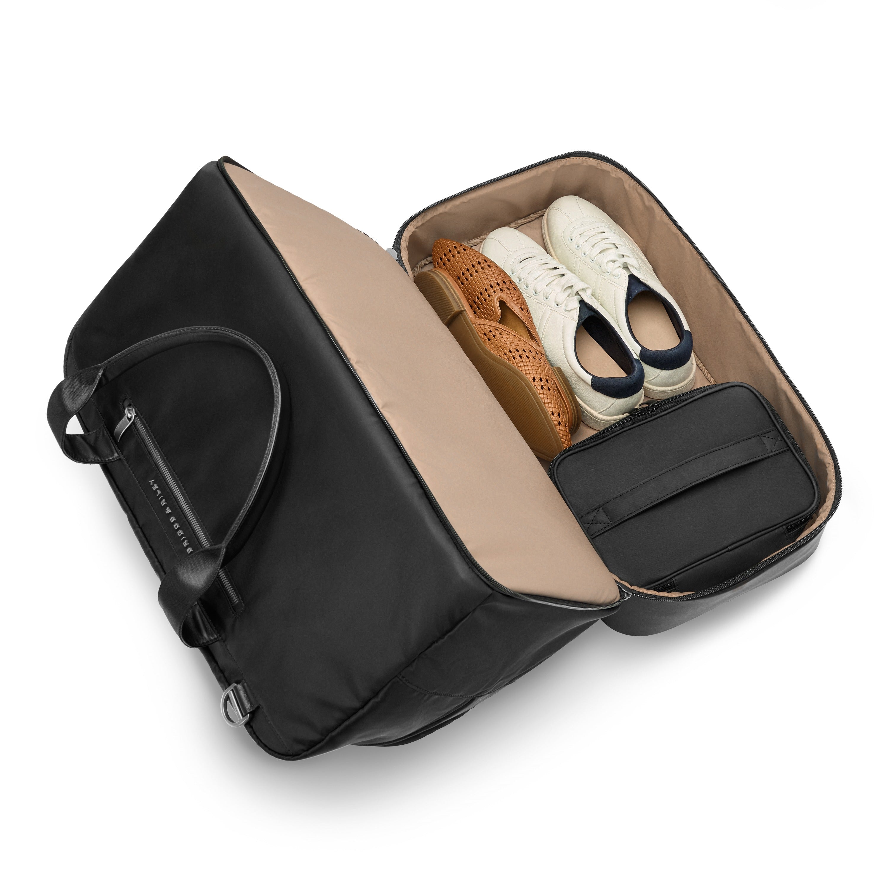 Briggs & Riley Rhapsody Weekender Tote in Black — interior view # color_Black