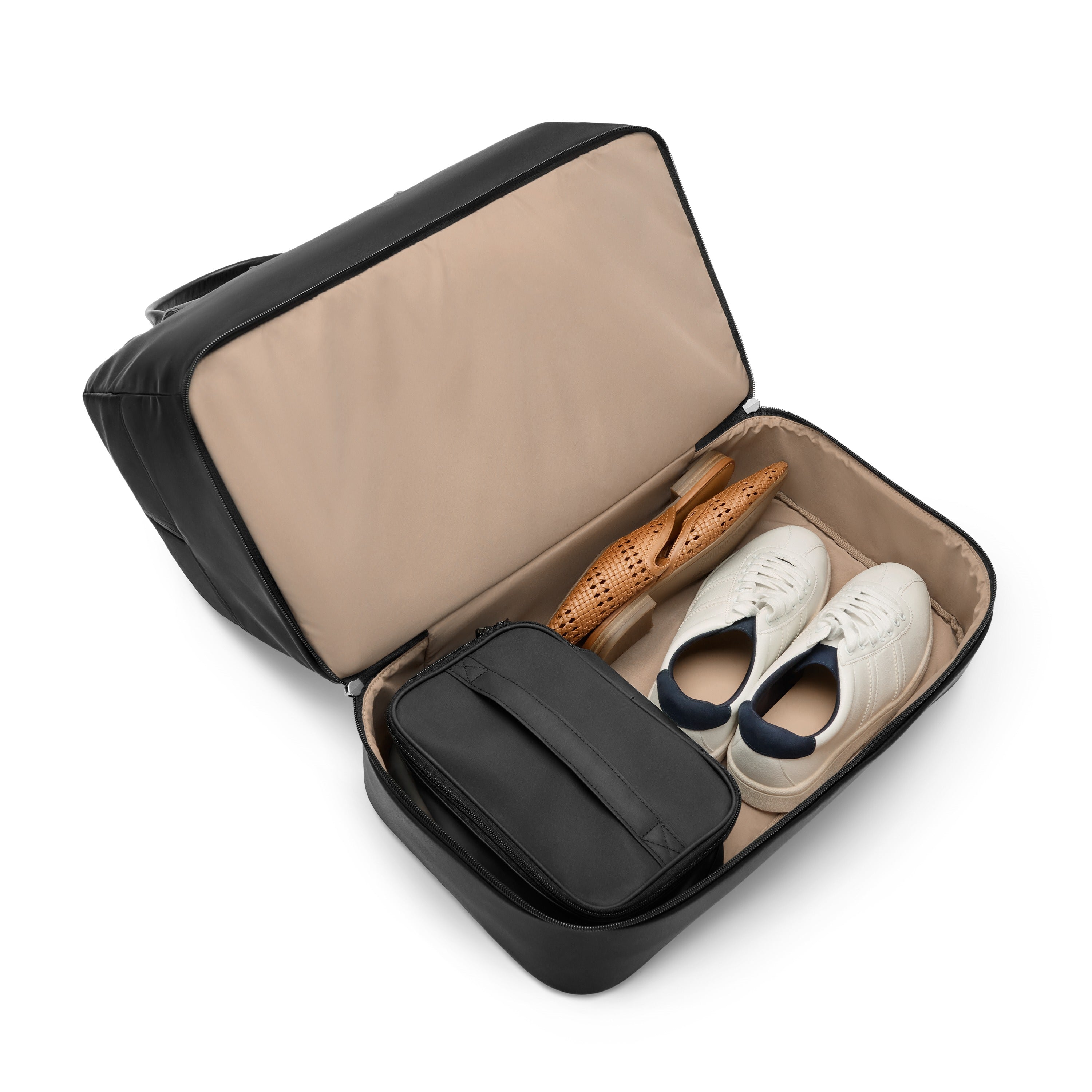 Briggs & Riley Rhapsody Weekender Tote in Black — interior view 3 # color_Black