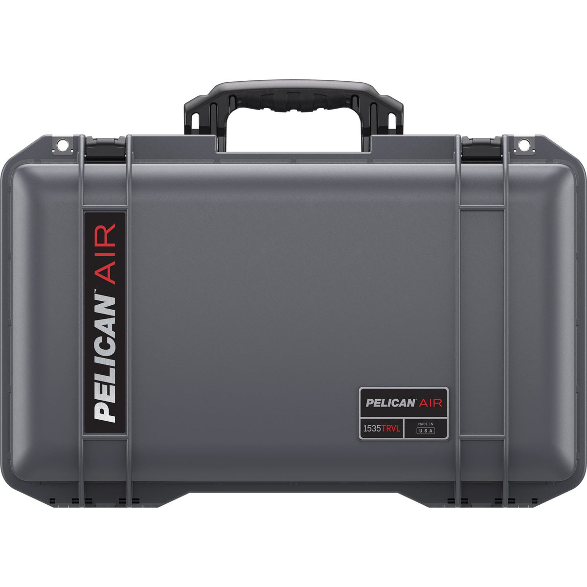 Pelican 1535TRVL Air Carry-On Travel Case in Charcoal — angle view 2 # color_Charcoal