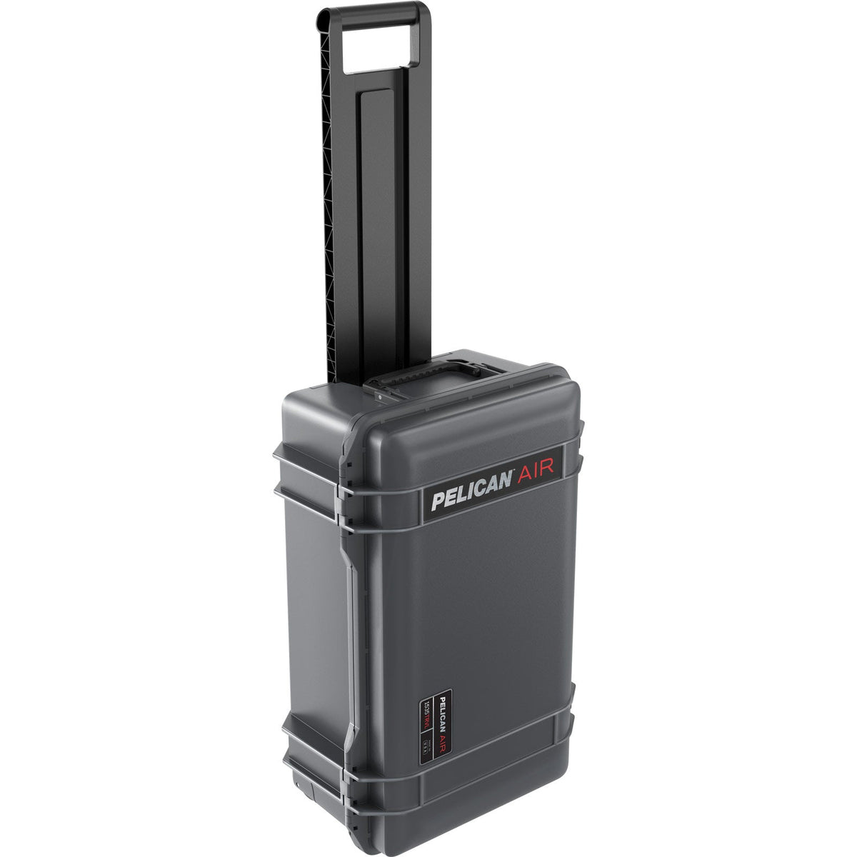 Pelican 1535TRVL Air Carry-On Travel Case in Charcoal — angle view 3 # color_Charcoal