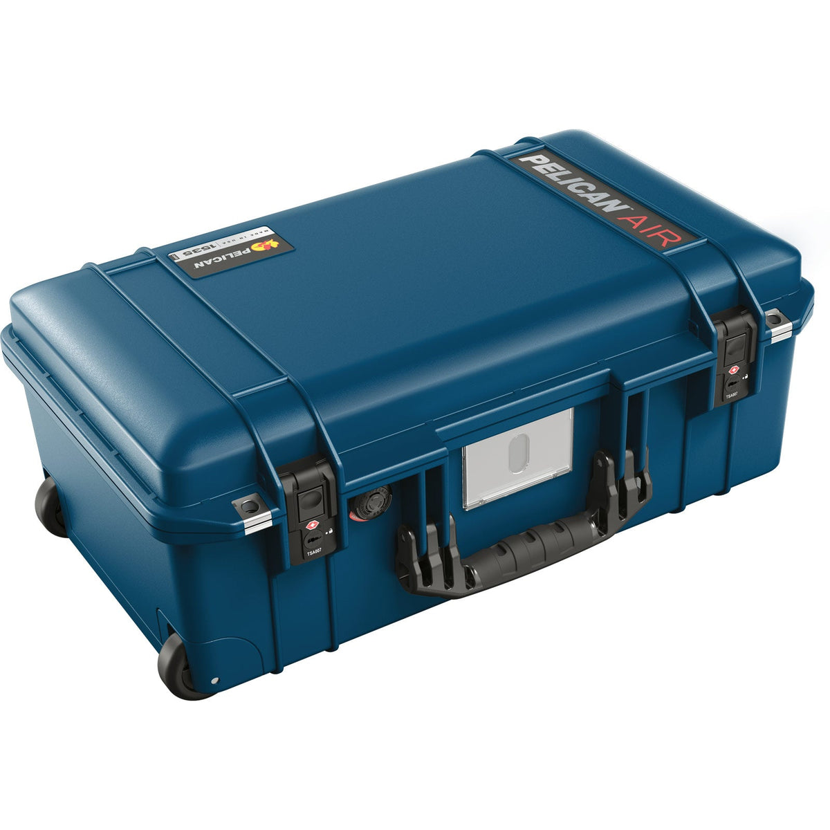 Pelican 1535TRVL Air Carry-On Travel Case in Indigo — angle view 2 # color_Indigo