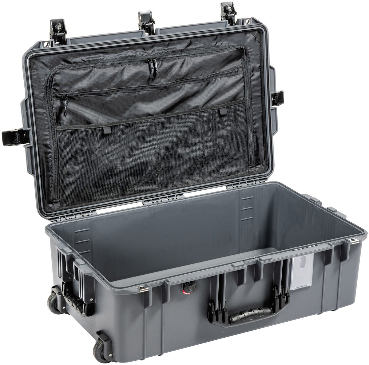 Pelican 1595TRVL Air Check-In Travel Case in Charcoal — angle view 2 # color_Charcoal
