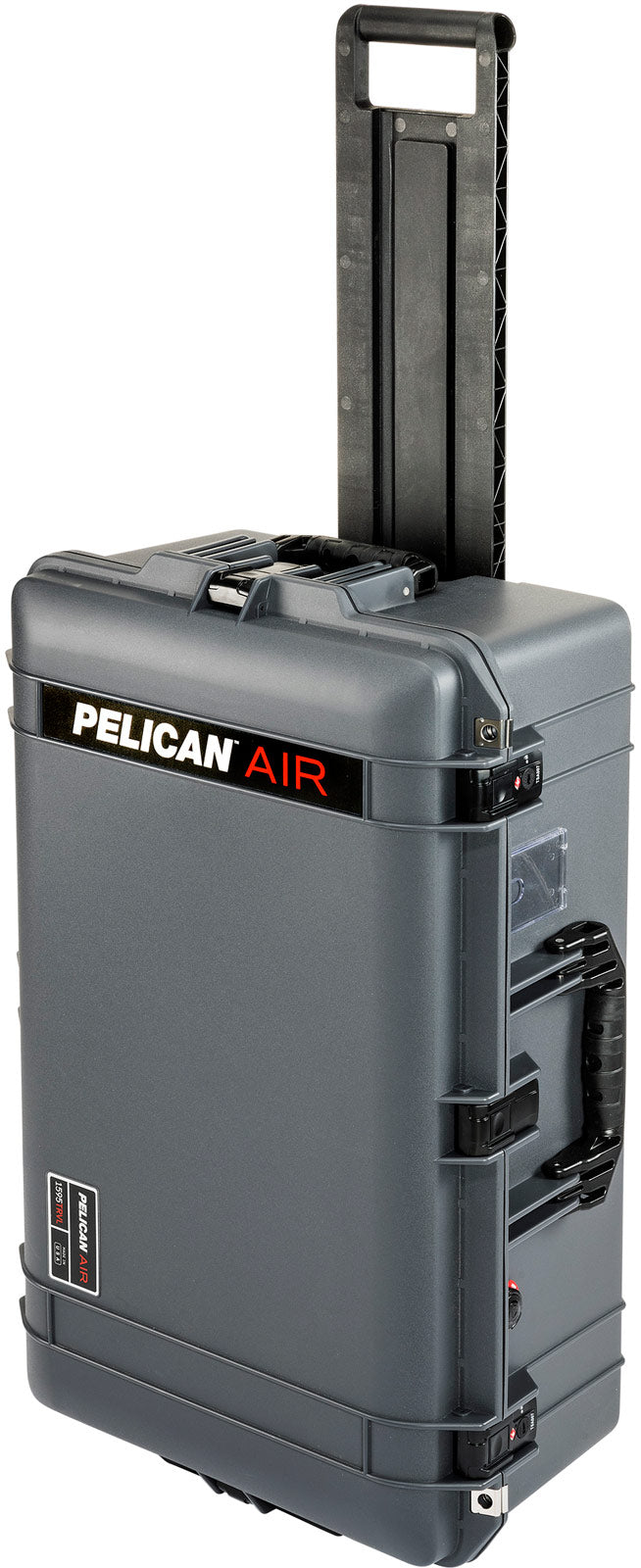 Pelican 1595TRVL Air Check-In Travel Case in Charcoal — front view # color_Charcoal