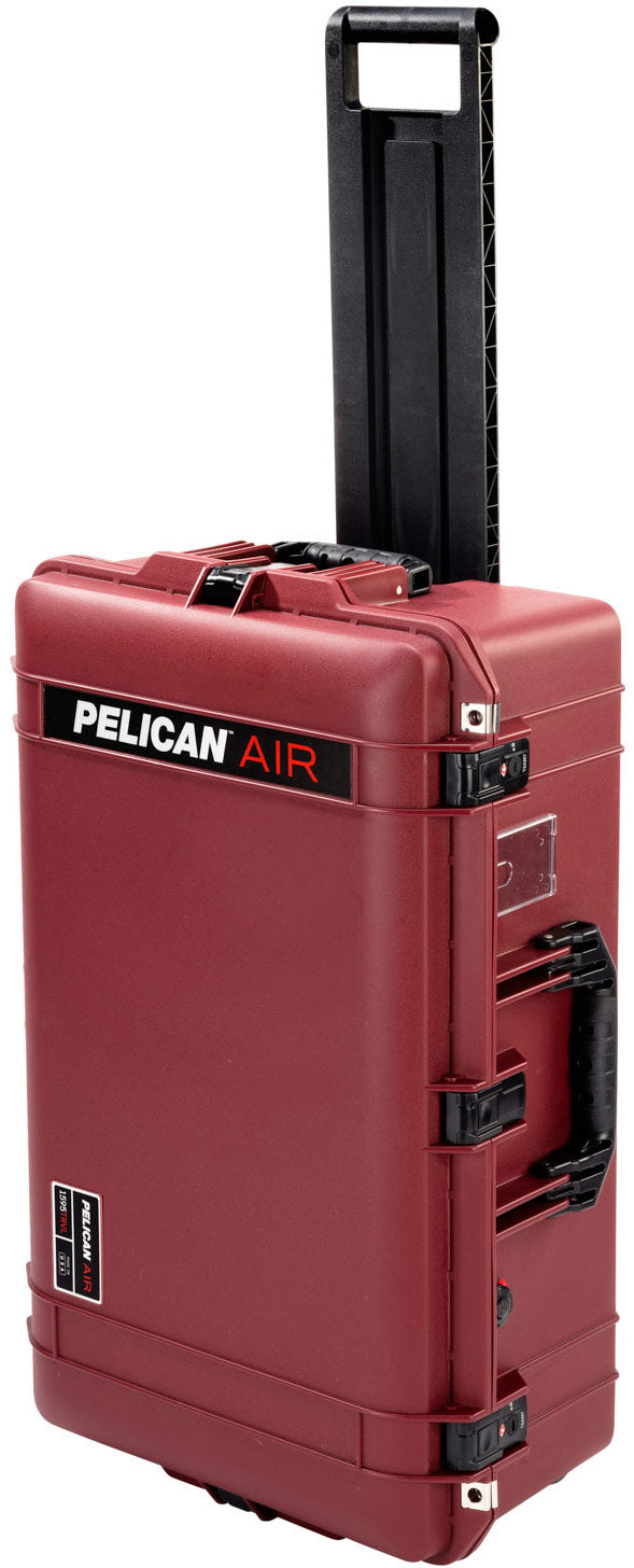 Pelican 1595TRVL Air Check-In Travel Case in Oxblood — front view # color_Oxblood