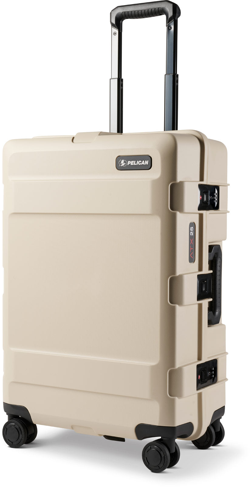 Pelican ATX 25" Check-In Hard-Sided Luggage in Sand — angle view 2