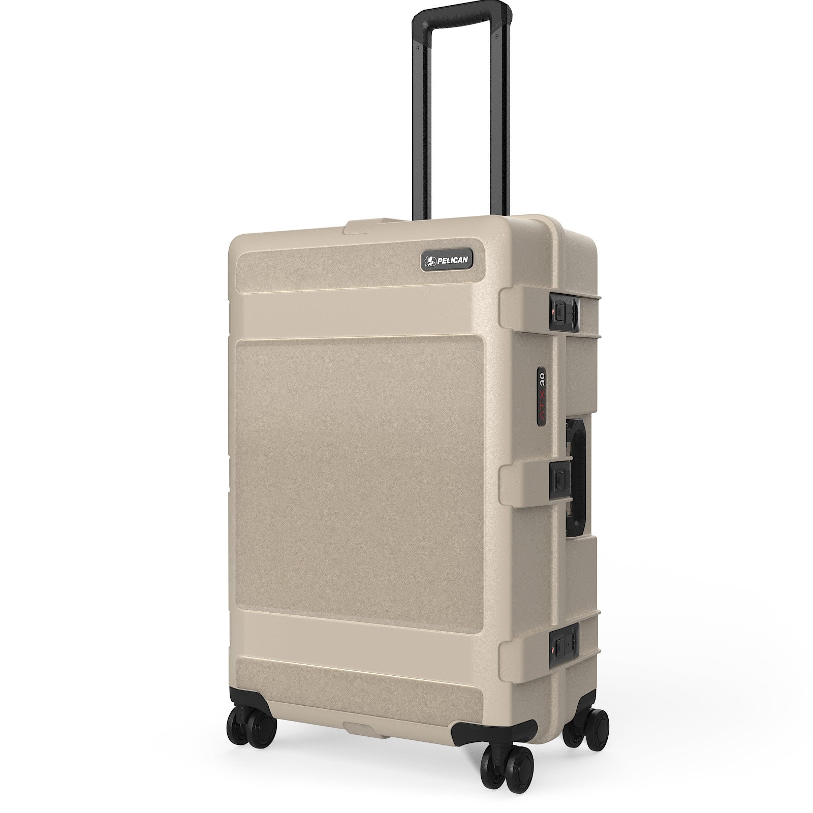 Pelican ATX 30" Check-In Hard-Sided Luggage in Sand — angle view 2