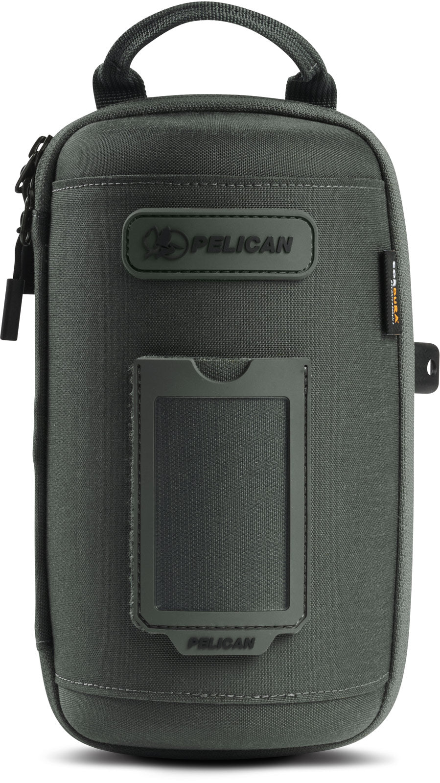 Pelican ModPak AV Single Pouch in Charcoal — front view # color_Charcoal