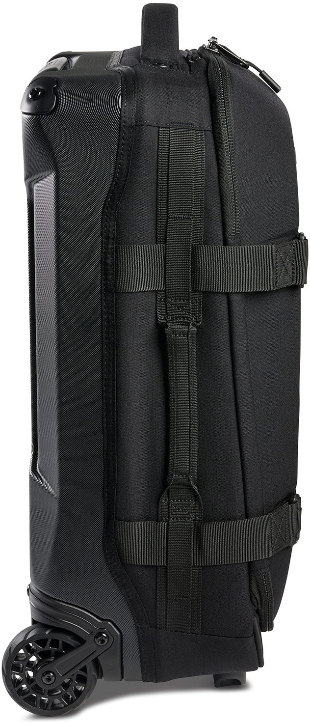 Pelican Aegis 22" Carry-On 2-Wheel Rolling Hybrid Duffel in Black — angle view 2 # color_Black