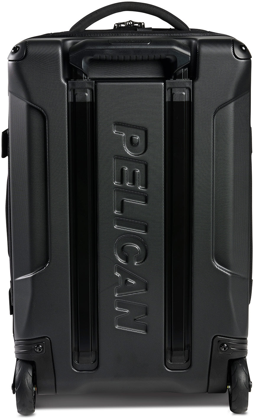 Pelican Aegis 22" Carry-On 2-Wheel Rolling Hybrid Duffel in Black — angle view 4 # color_Black