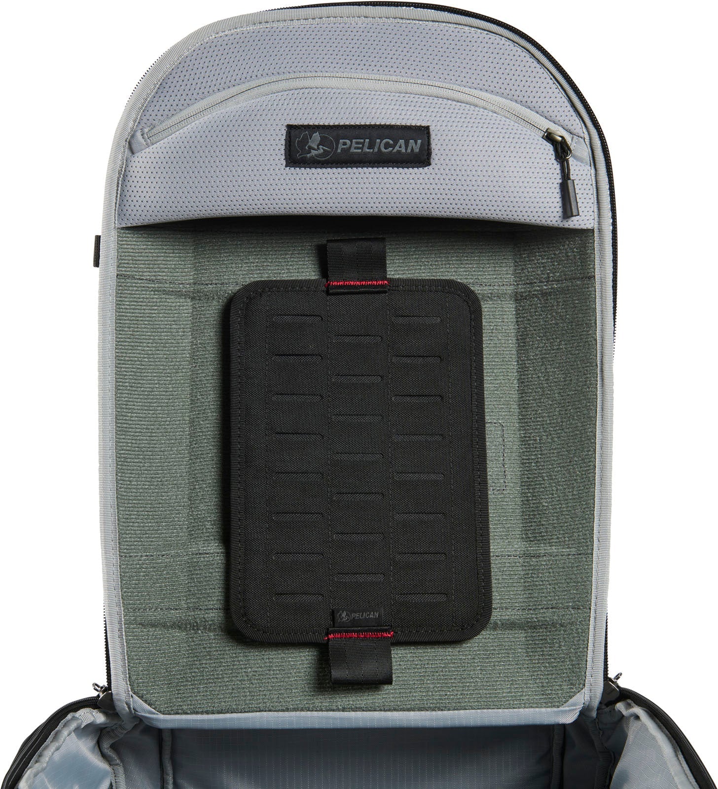 Pelican ModPak Removable P.A.L.S. Panel in Black Vertical — front view