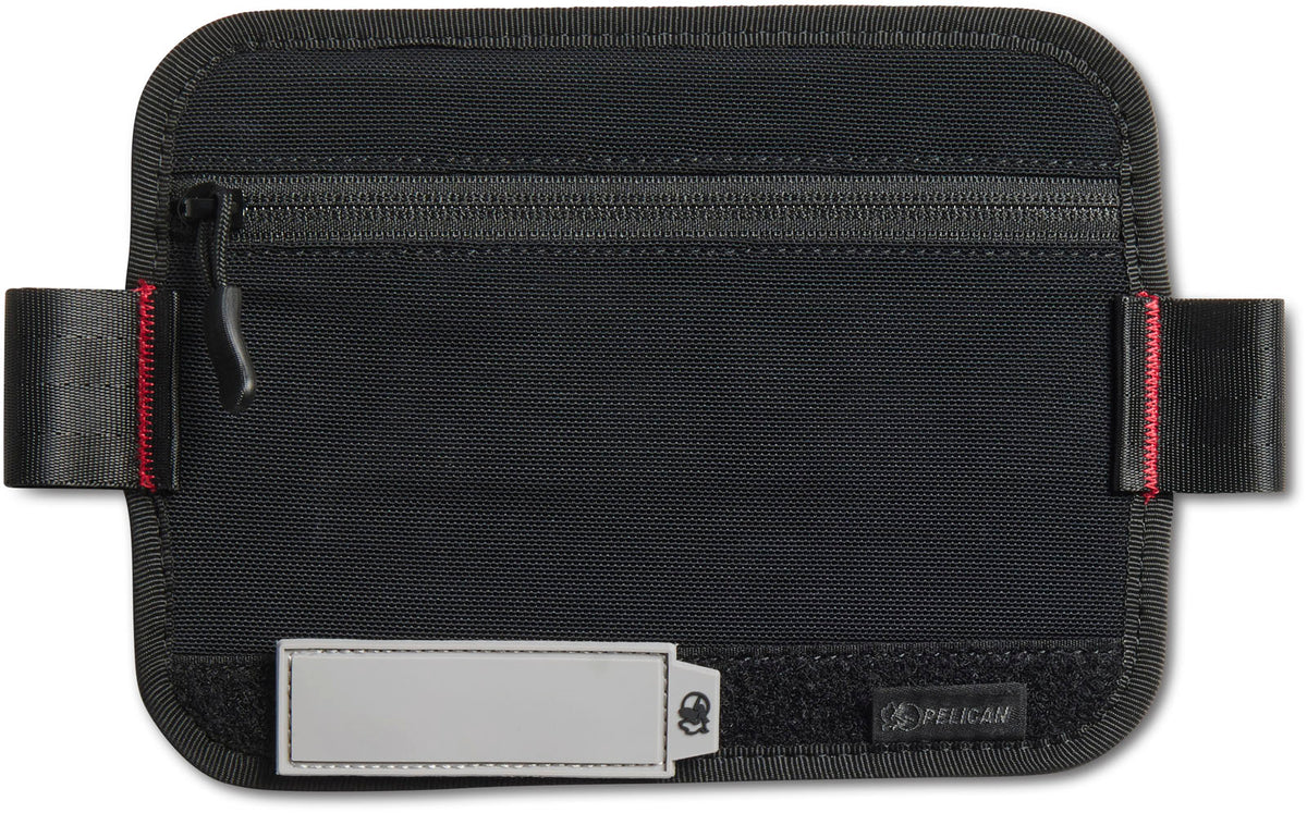 Pelican ModPak Zipper Panel in Black — front view