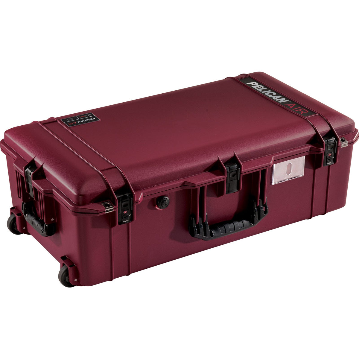 Pelican 1615TRVL Air Check-In Travel Case in Oxblood — angle view 2 # color_Oxblood