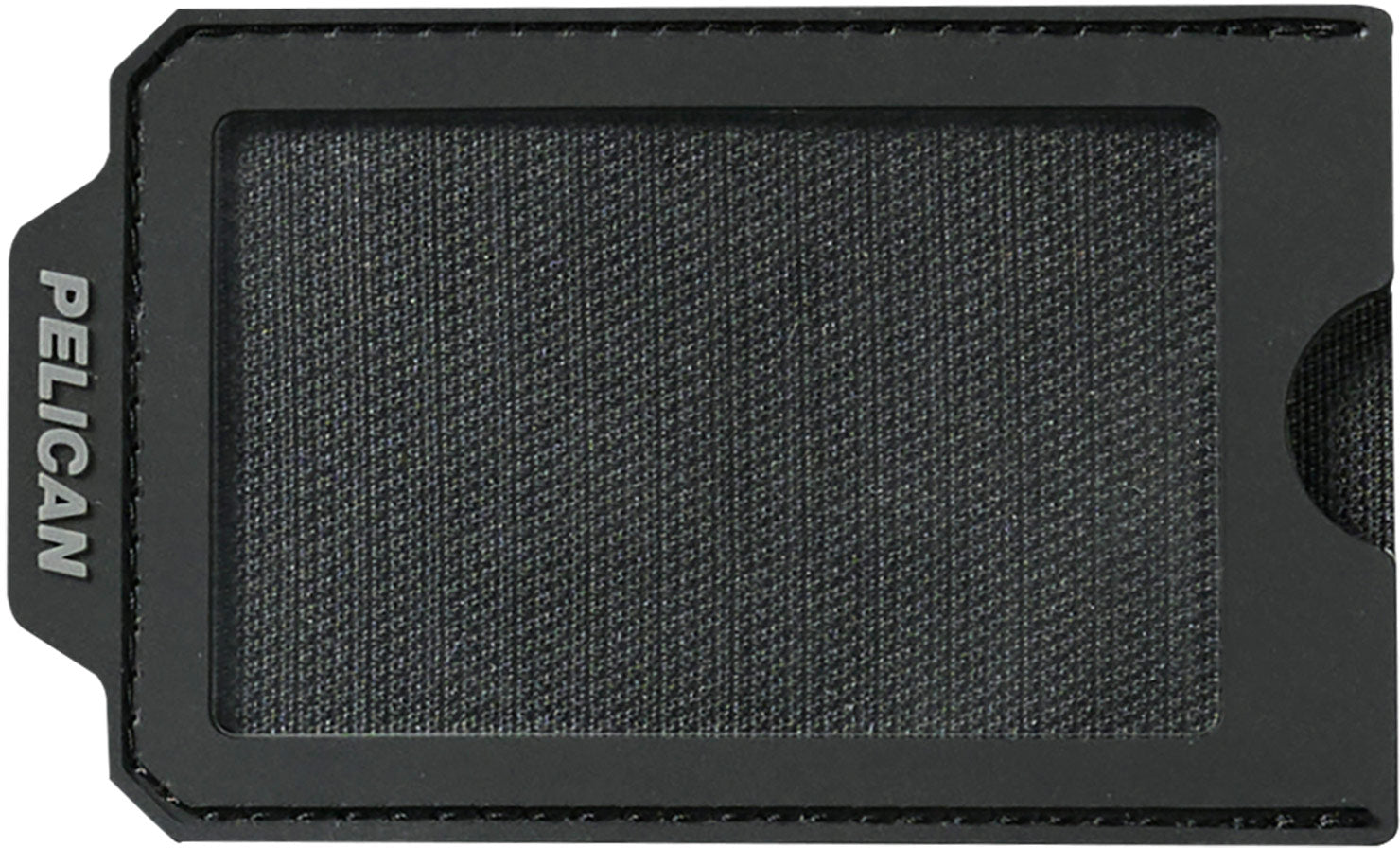 Pelican ModPak Patch I.D. in Black — front view # color_Black