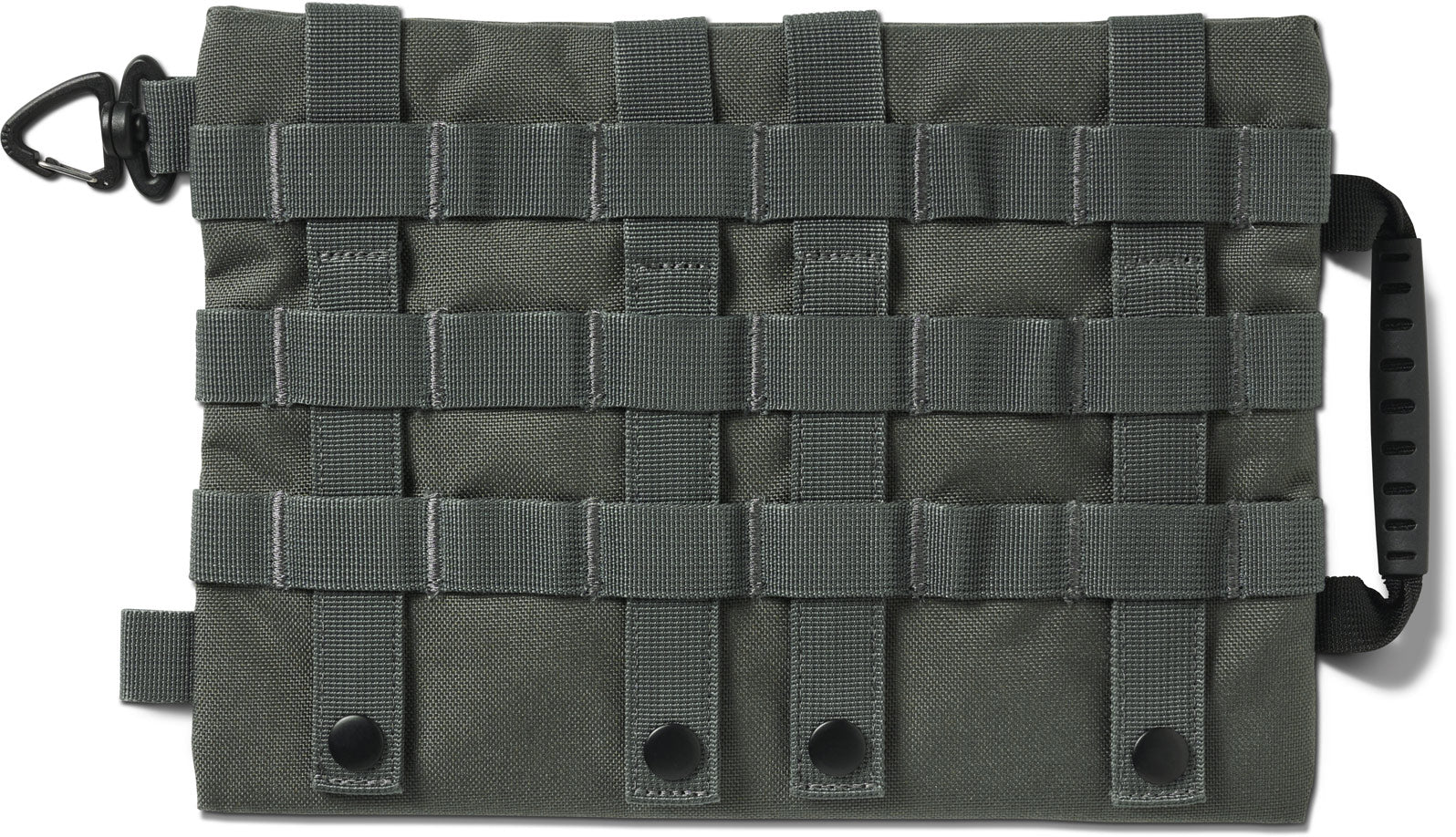 Pelican ModPak Large Storage Pouch in Charcoal — angle view 2 # color_Charcoal