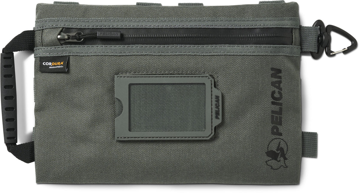 Pelican ModPak Medium Storage Pouch in Charcoal — front view # color_Charcoal