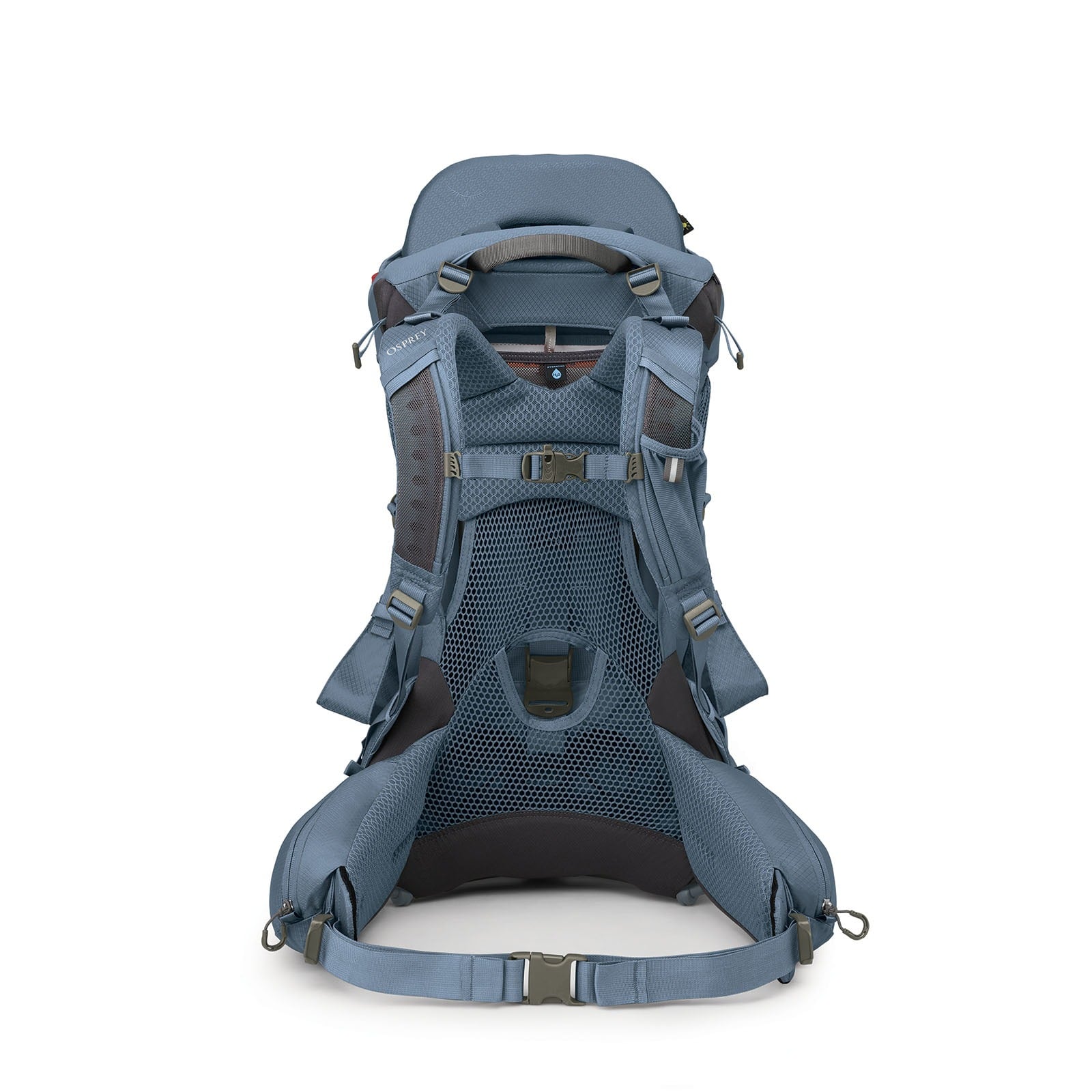 Osprey Poco Premium Child Carrier 36L in Tidal Blue — back view