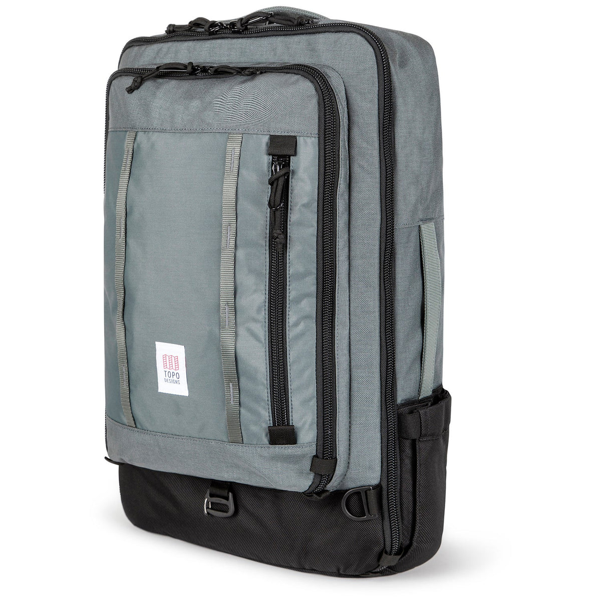 Topo Designs Global Travel Bag 40L in Charcoal Charcoal — angle view