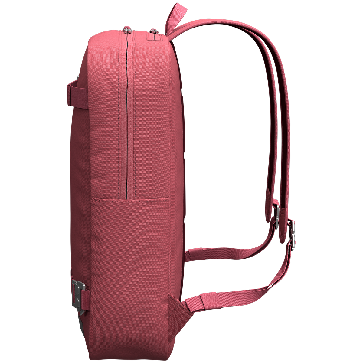 Douchebags The Världsvan 17L Backpack in Sunbleached Red — side view