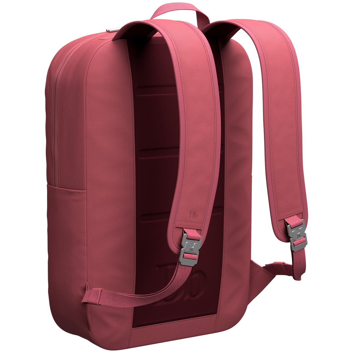 Douchebags The Världsvan 17L Backpack in Sunbleached Red — angle view 2