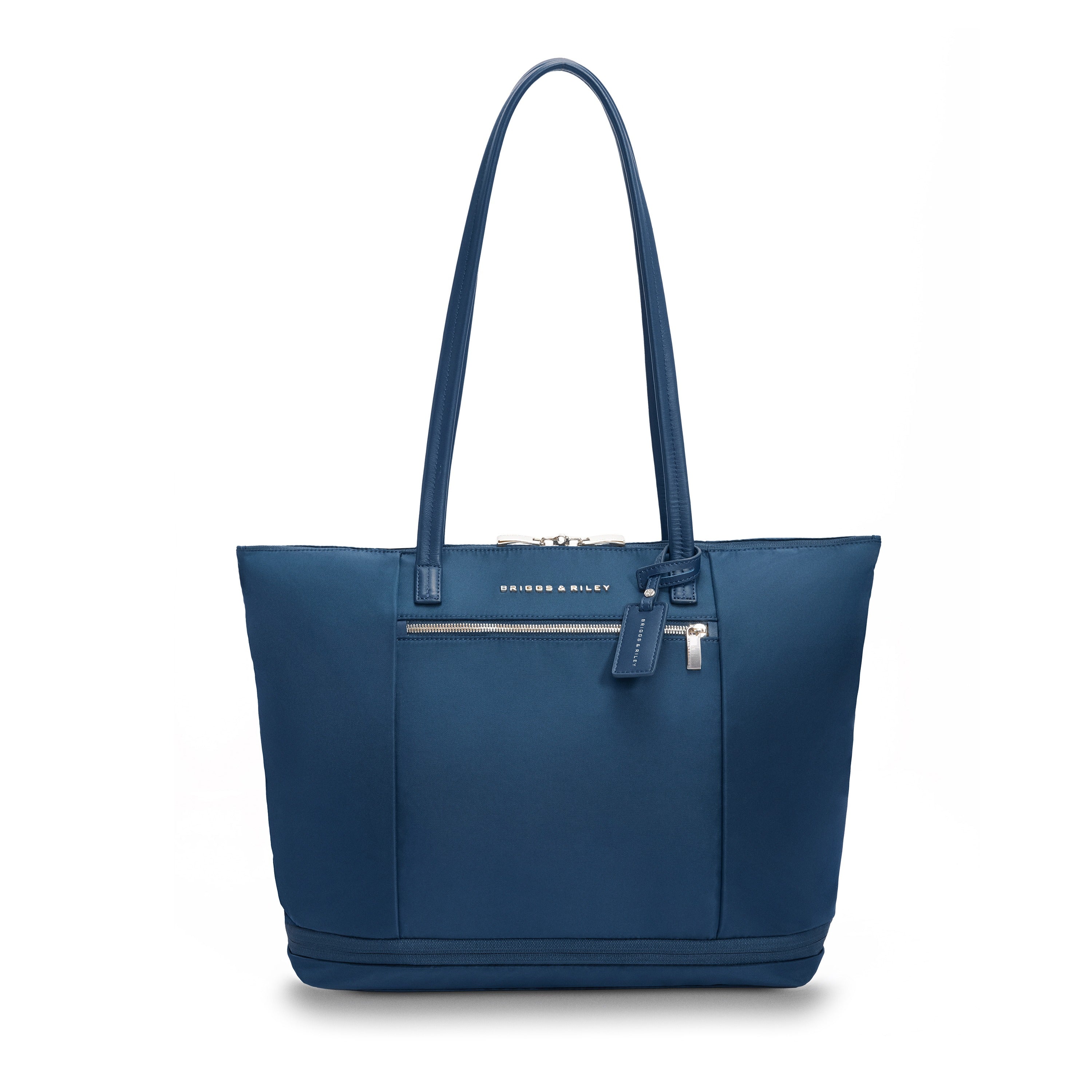 Briggs & Riley Rhapsody Expandable Tote in Navy — front view # color_Navy