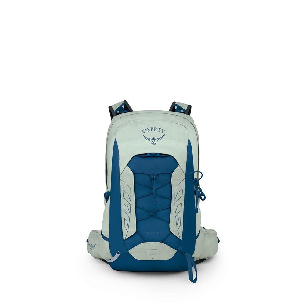Osprey Talon 11 Hiking Backpack 11L in Frosty Mint/Green Night Shift — front view