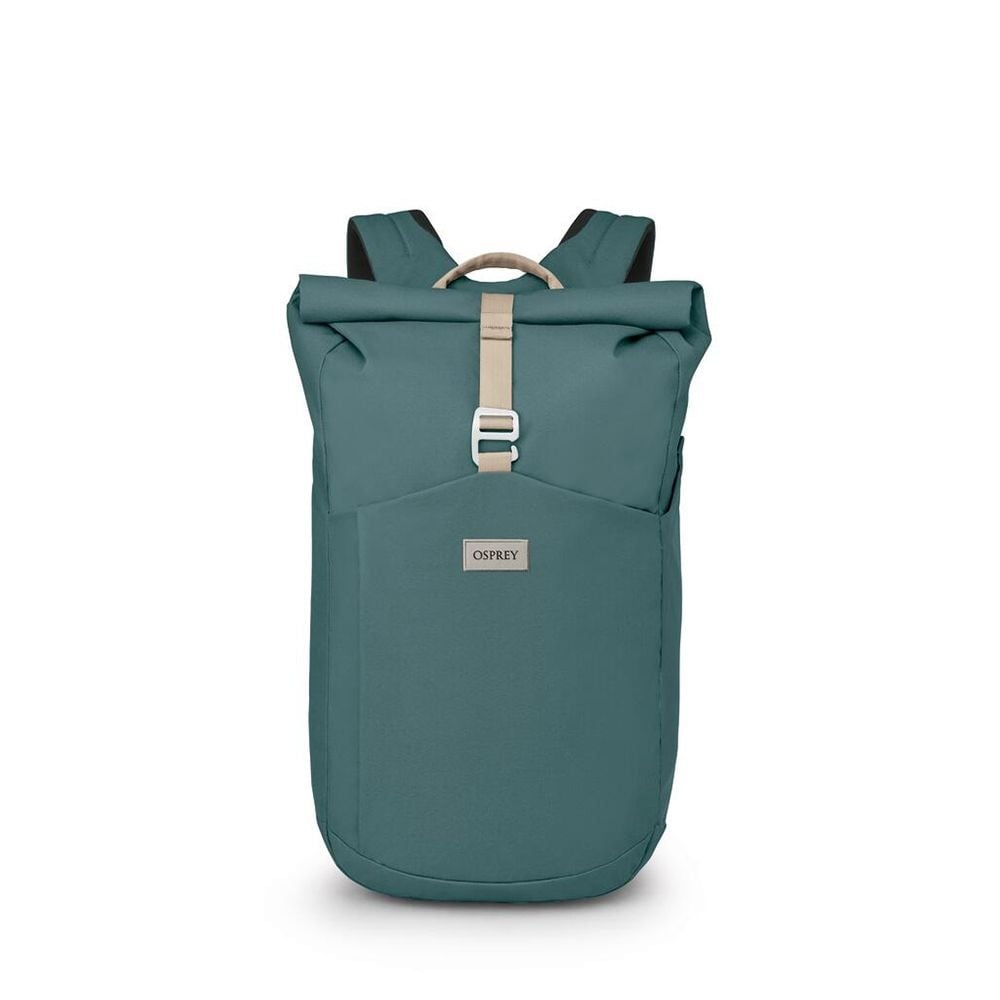 Osprey Arcane Roll Top Backpack 24L in Cascade Blue Heather — detail view 5
