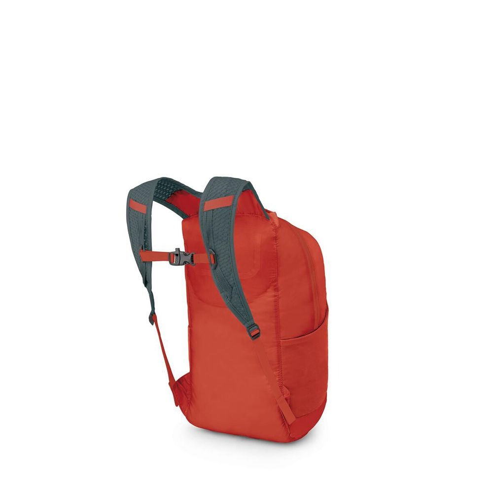 Osprey Ultralight Stuff Pack in Mars Orange — detail view
