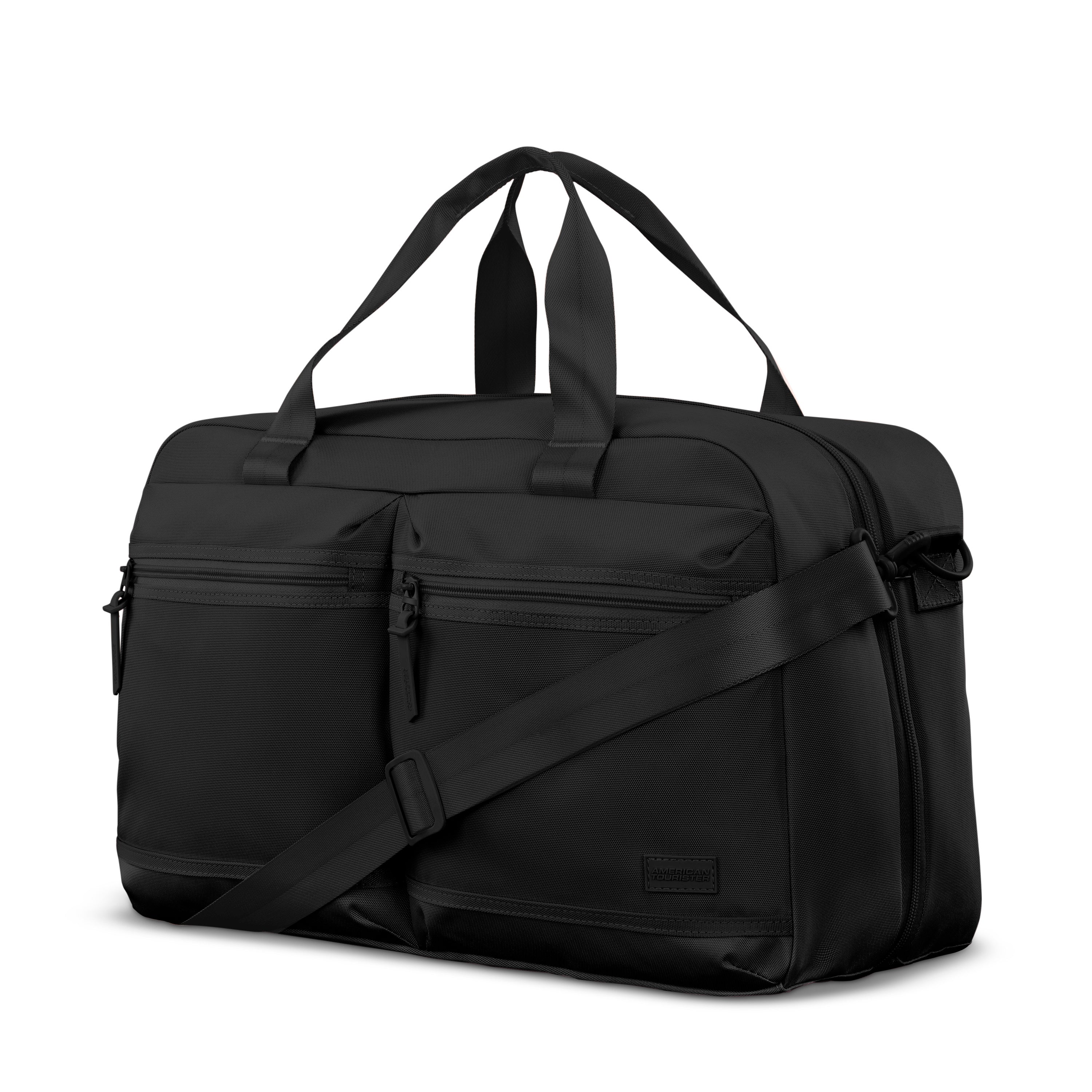 American Tourister Stratum 3.0 Convertible Weekender Bag - Black