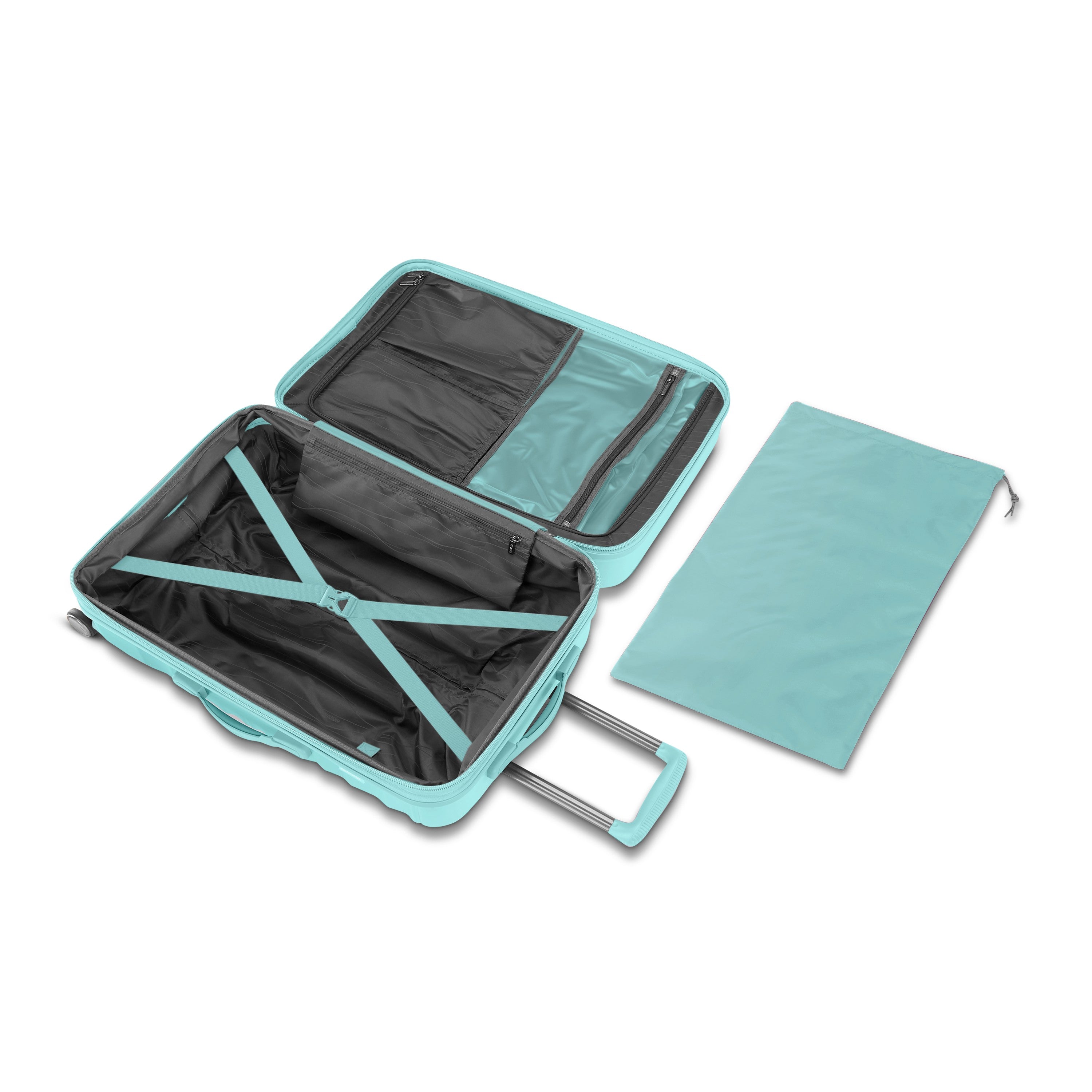 American Tourister Cascade Hardside Large Spinner (28-inch) - AQUAMARINE