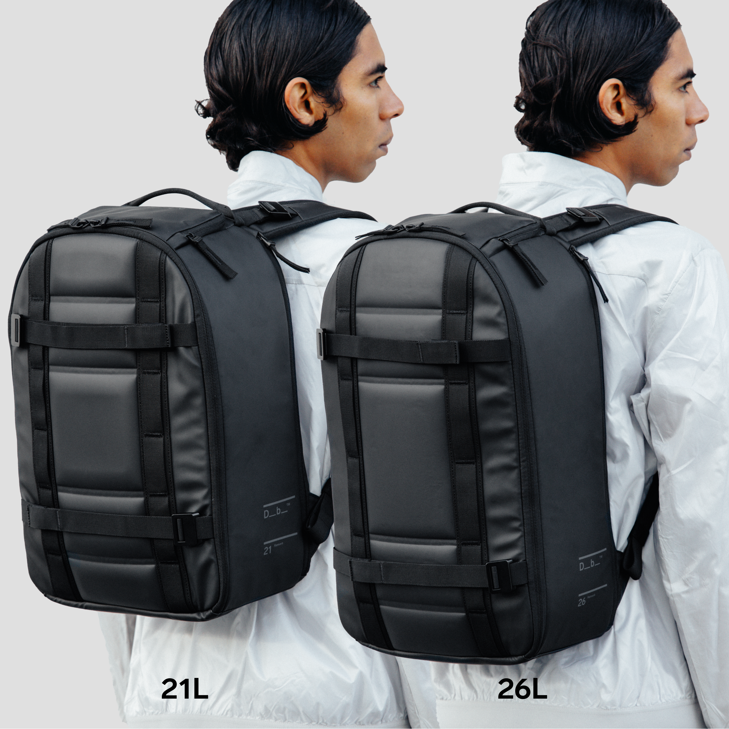 Db Journey Ramverk Backpack 26L — size guide