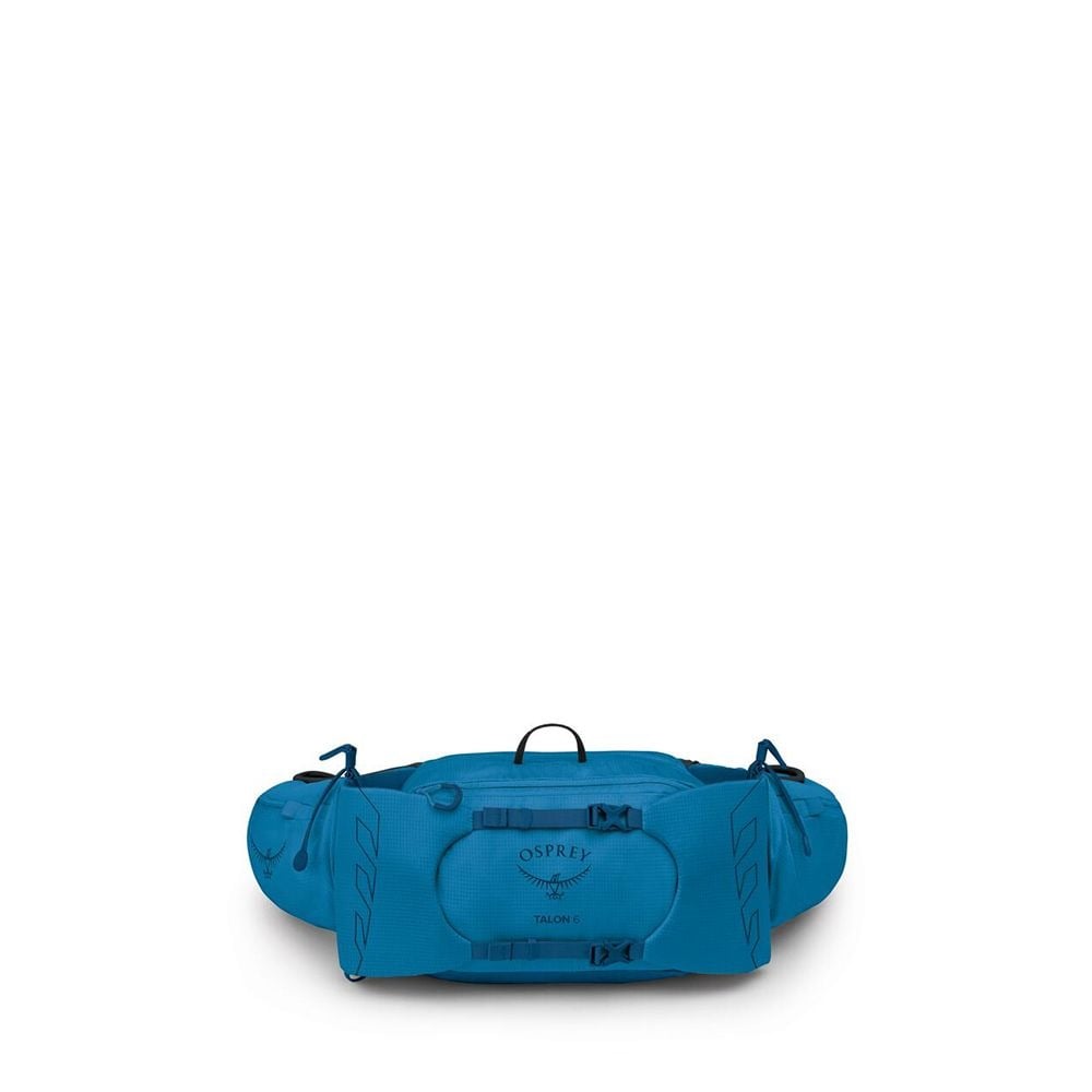 Osprey Talon 6 Extended Fit Lumbar Pack 6L in Scoria Blue/Night Shift — front view