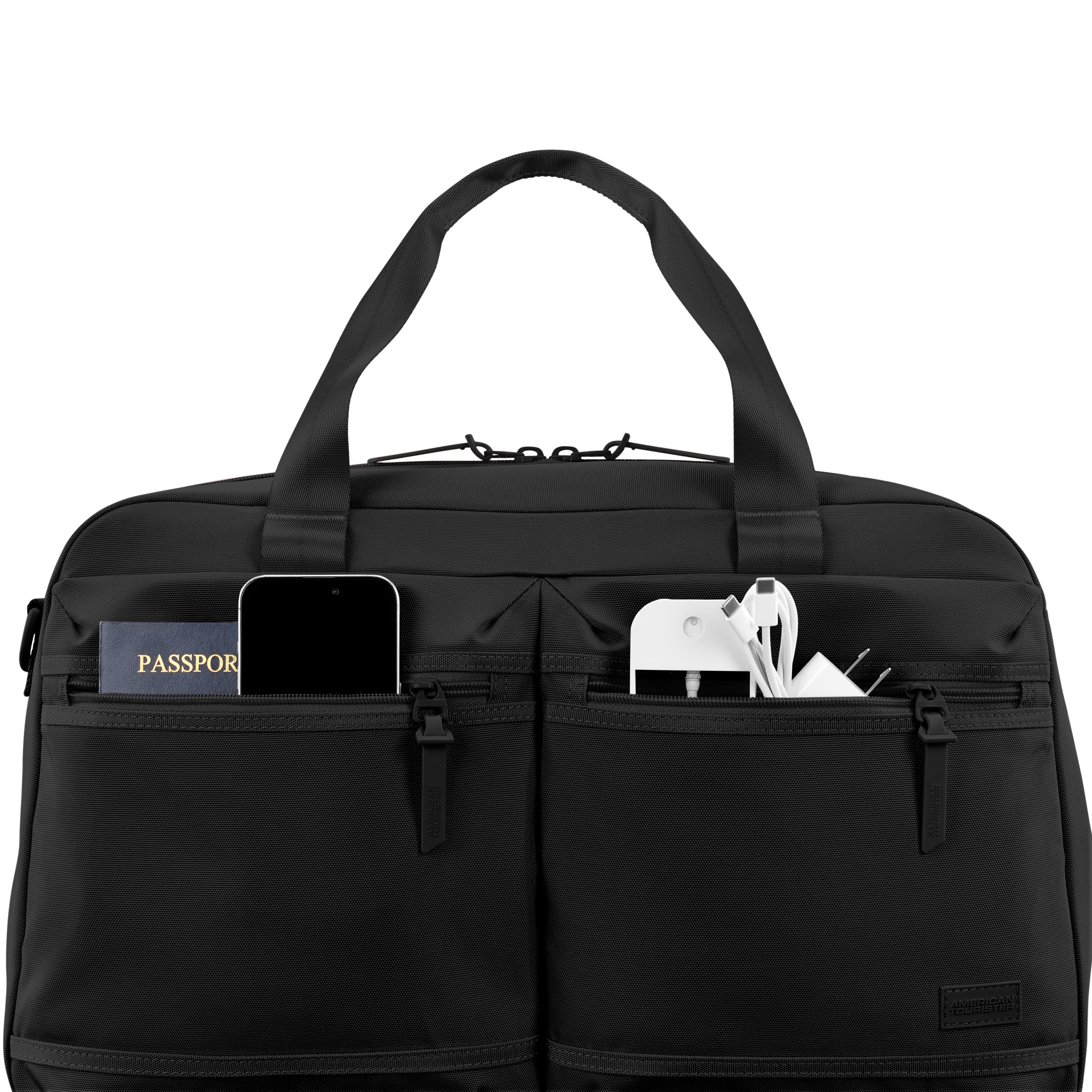 American Tourister Stratum 3.0 Convertible Weekender Bag - Black