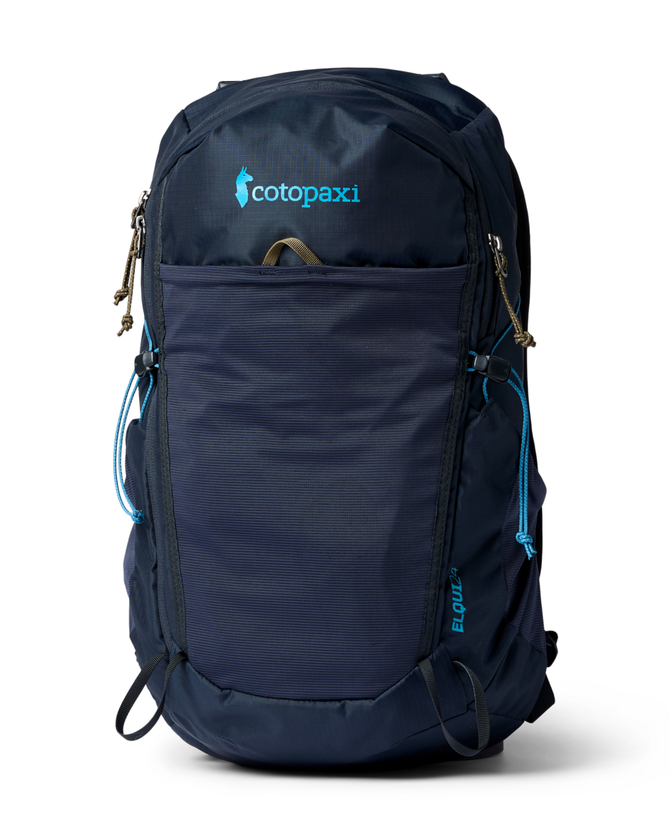 Cotopaxi Elqui 24L Backpack in Carbon — front view
