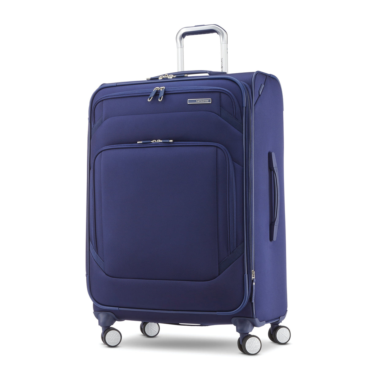Samsonite Ascentra Collection in Iris Blue Medium (24"-26") — angle view