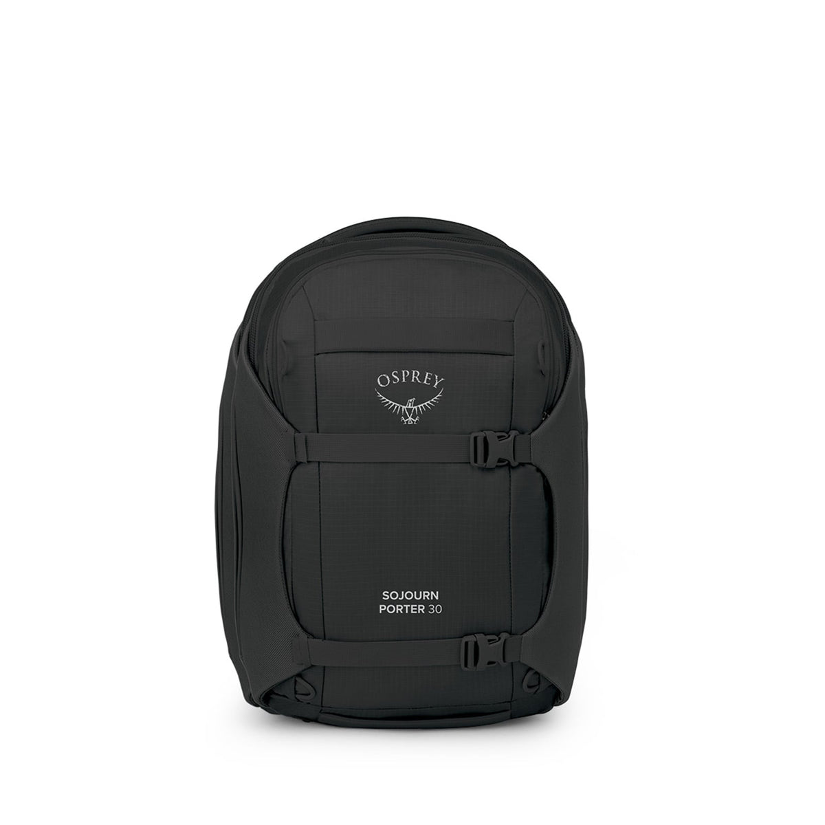 Osprey Sojourn Porter Travel Pack Carry-On-30L in Black — front view