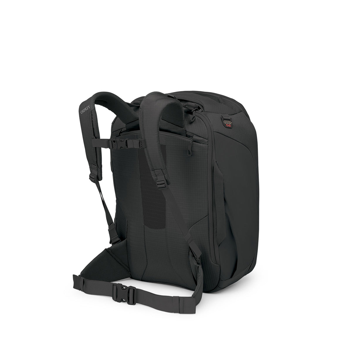 Osprey Sojourn Porter Travel Pack-46L in Black — back view