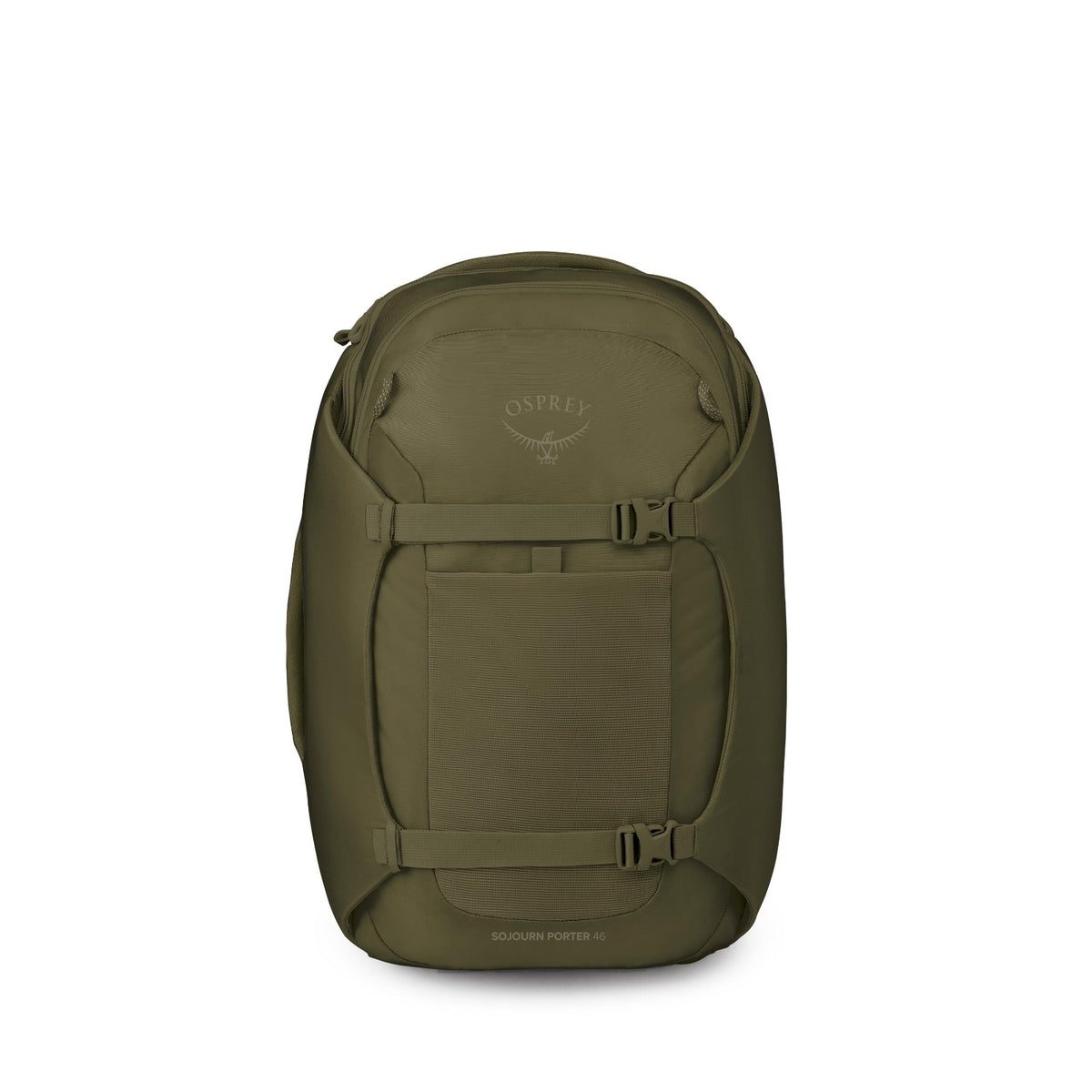 Osprey Sojourn Porter Travel Pack-46L in Moss Green — angle view 2