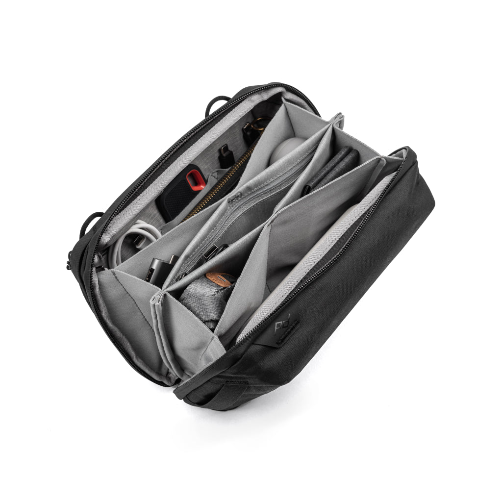 Peak Design Tech Pouch - Black open