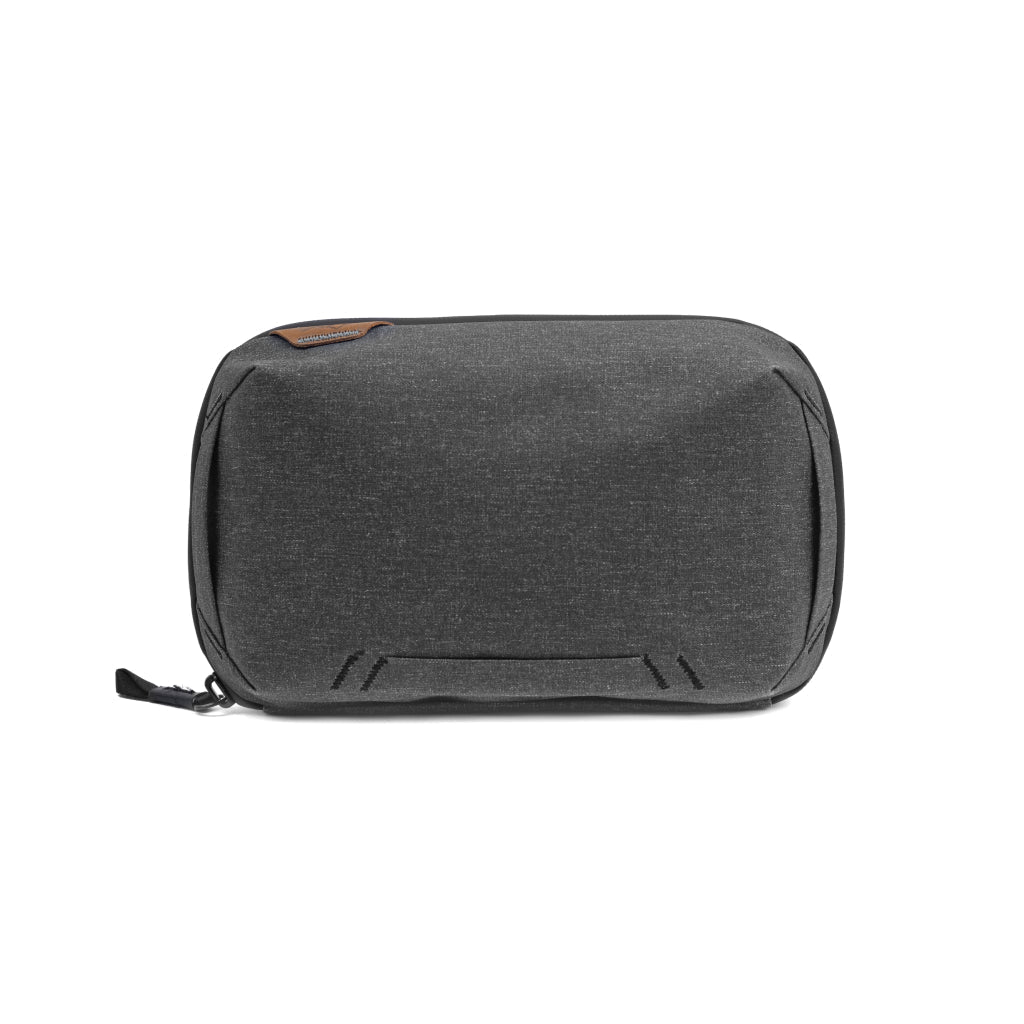 Peak Design Tech Pouch in Charcoal — front view # color_Charcoal