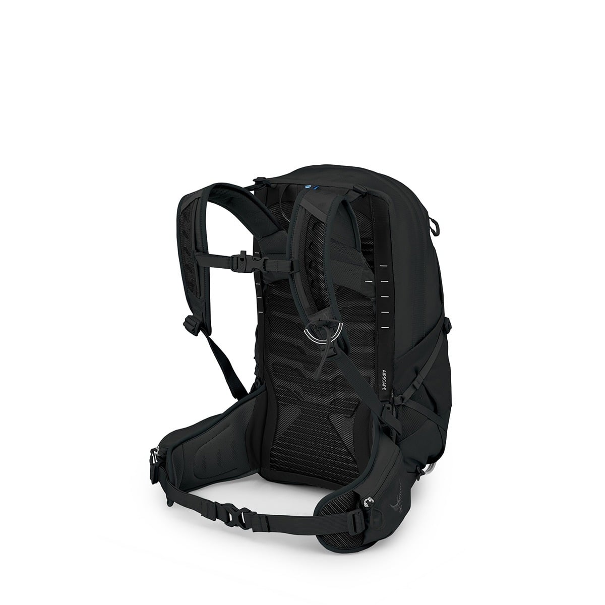 Osprey Tempest 22 Hiking Backpack 22L in Black/Coal Grey — angle view 3