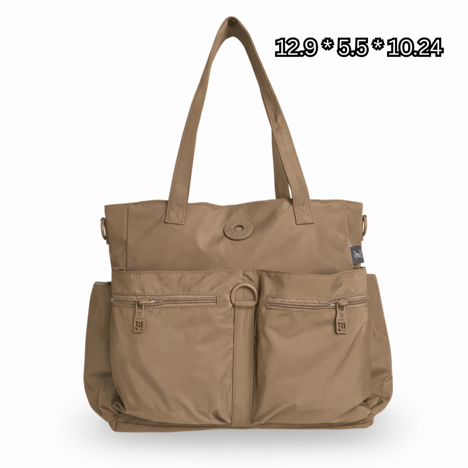 BoBo Tote Bag in Khaki - nylon