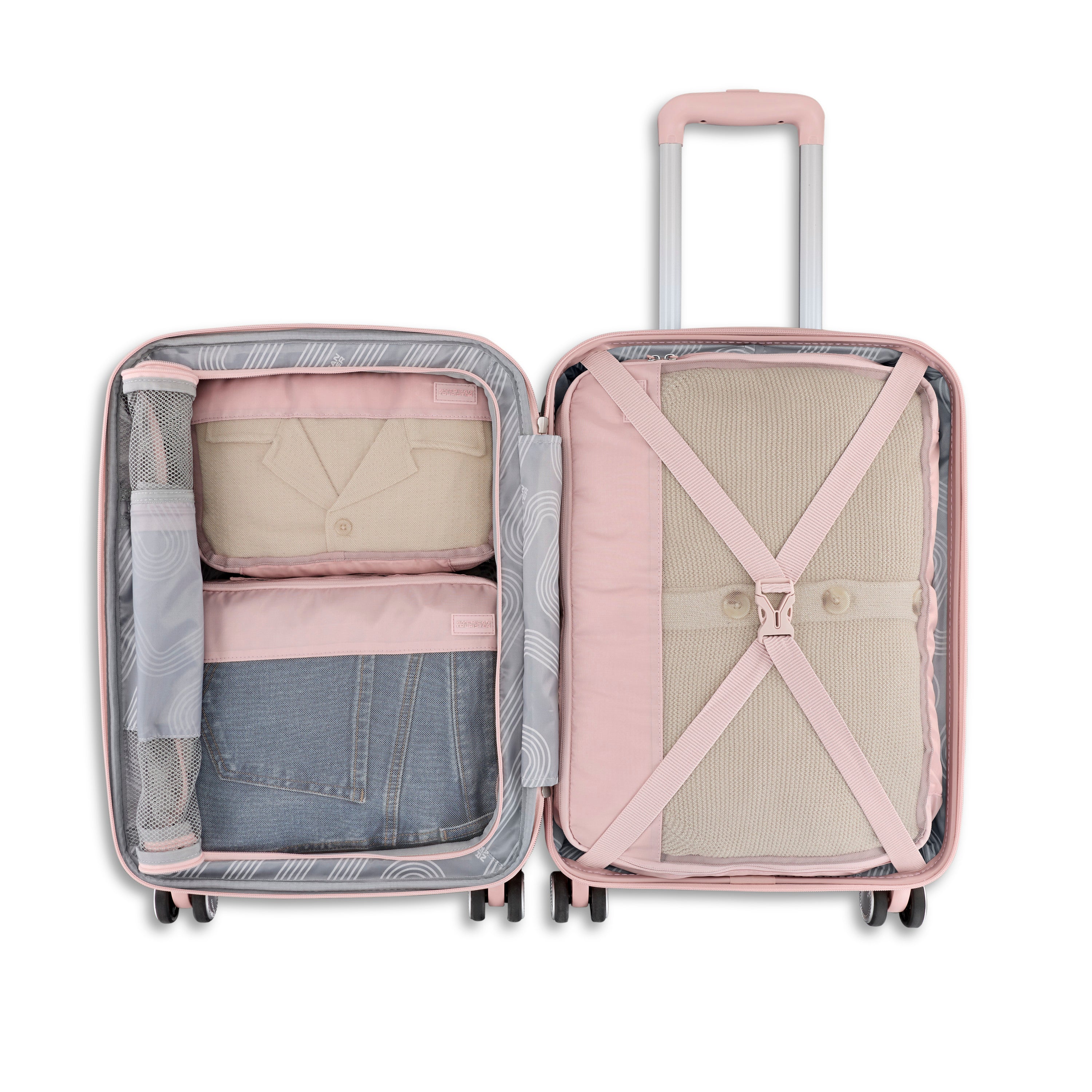 American Tourister Stratum 3.0 Packing Cubes (3-Piece Set) - Pink Blush