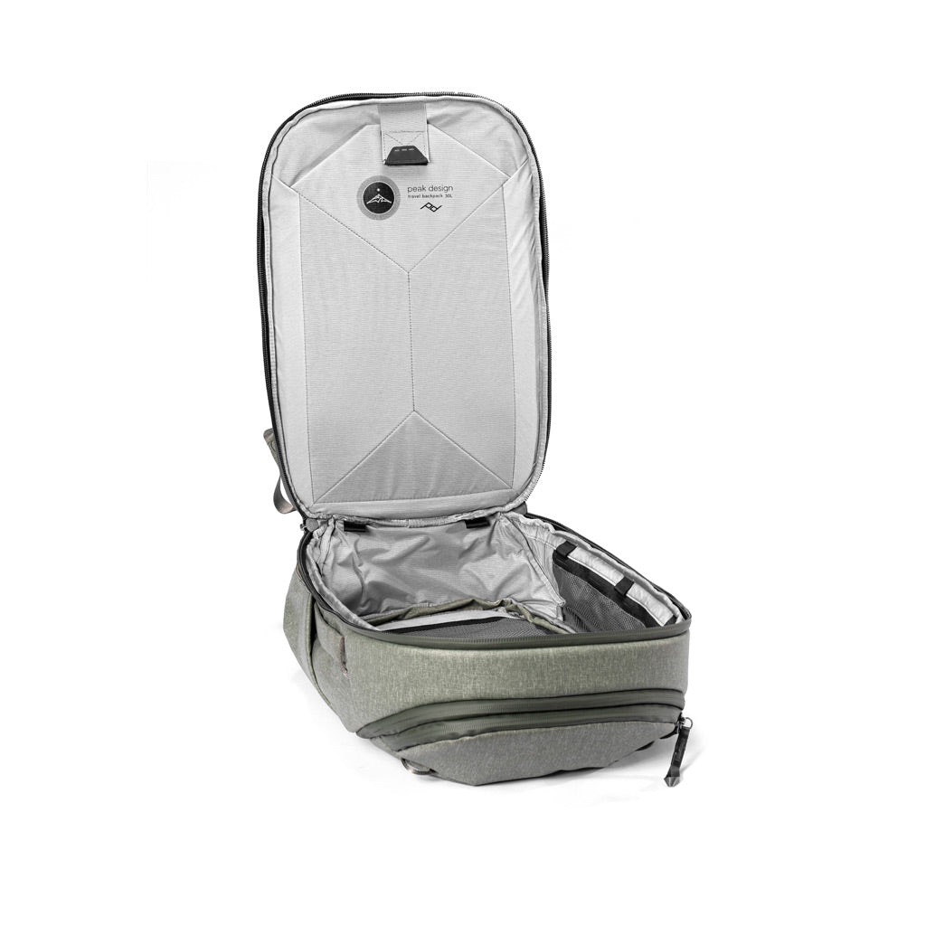 Peak Design Travel Backpack 30L - Sage interior