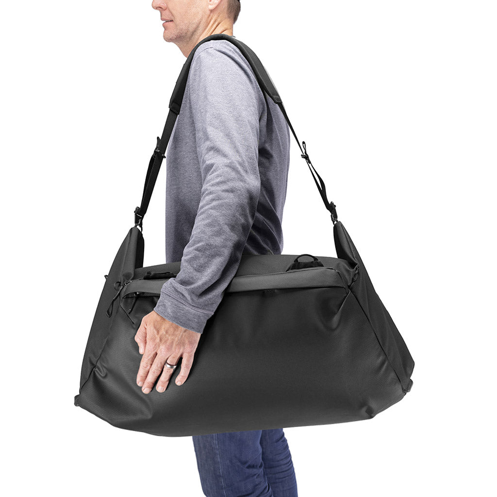 Peak Design Travel Duffel 65L in Black — lifestyle # color_Black