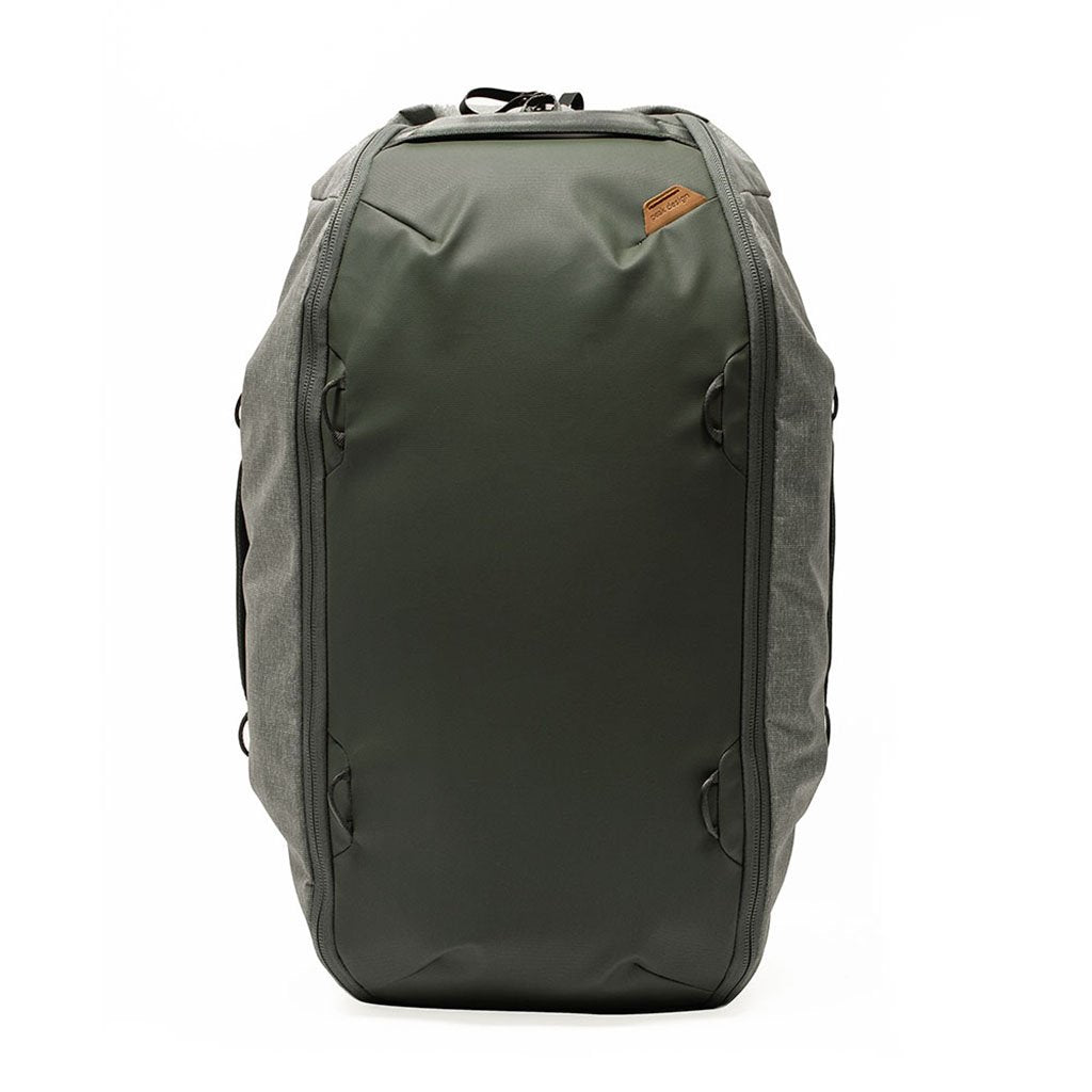 Peak Design Travel Duffelpack 65L in Sage — front view # color_Sage
