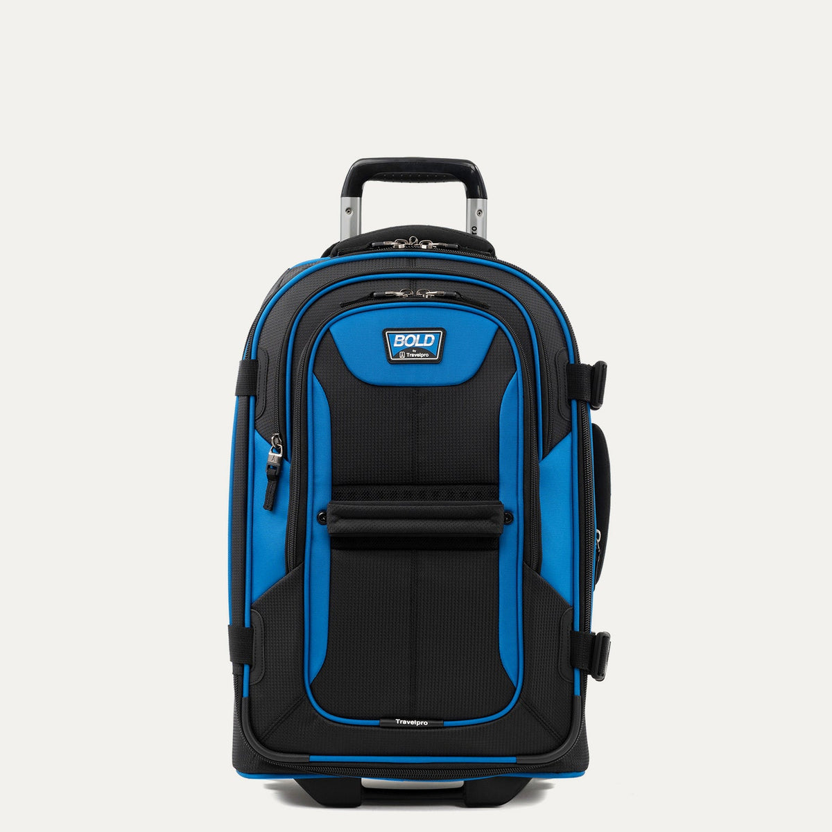 Travelpro Bold By Travelpro 22" Carry-On Expandable Rollaboard in Blue — front view