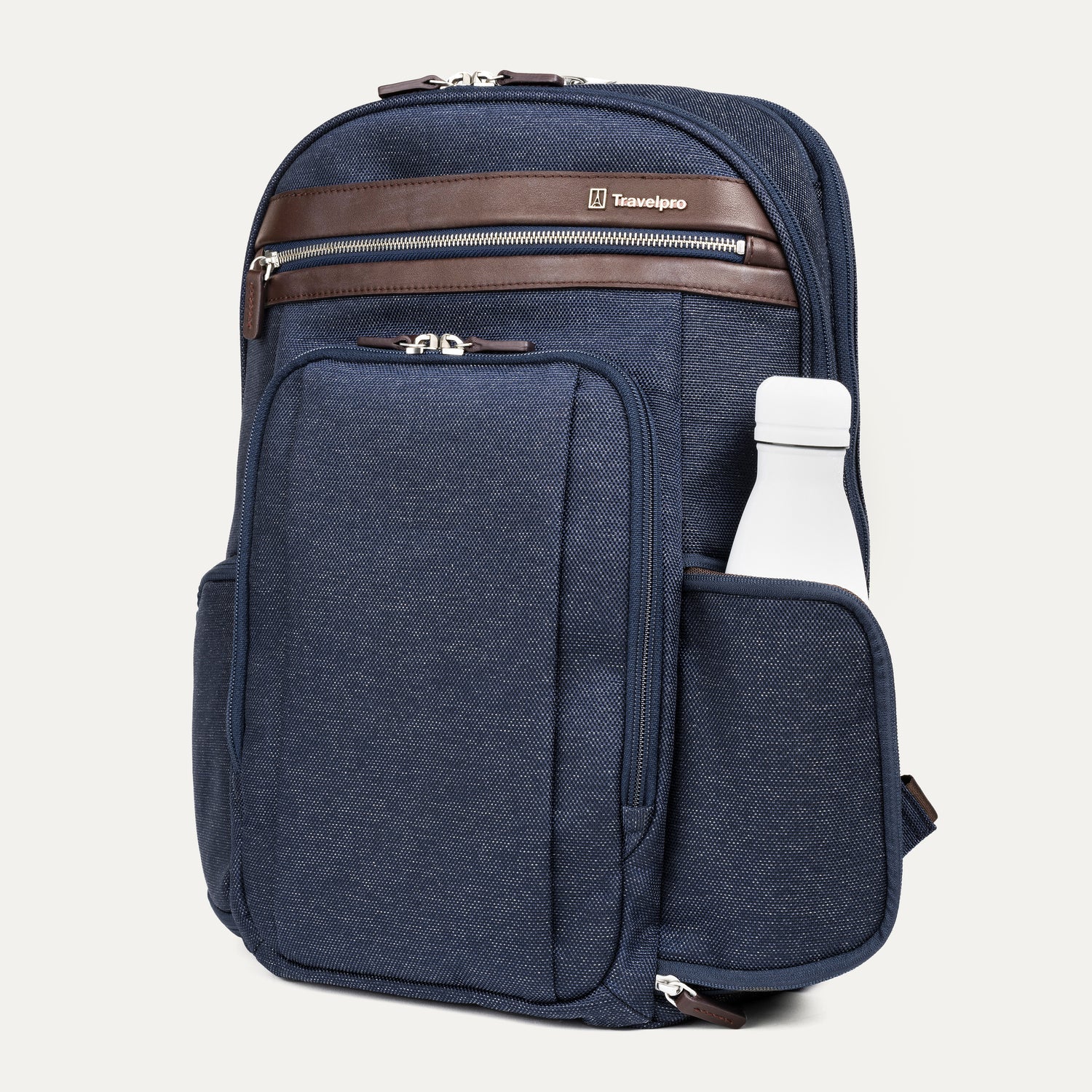 Travelpro Platinum Elite Business Backpack in True Navy — detail view 3
