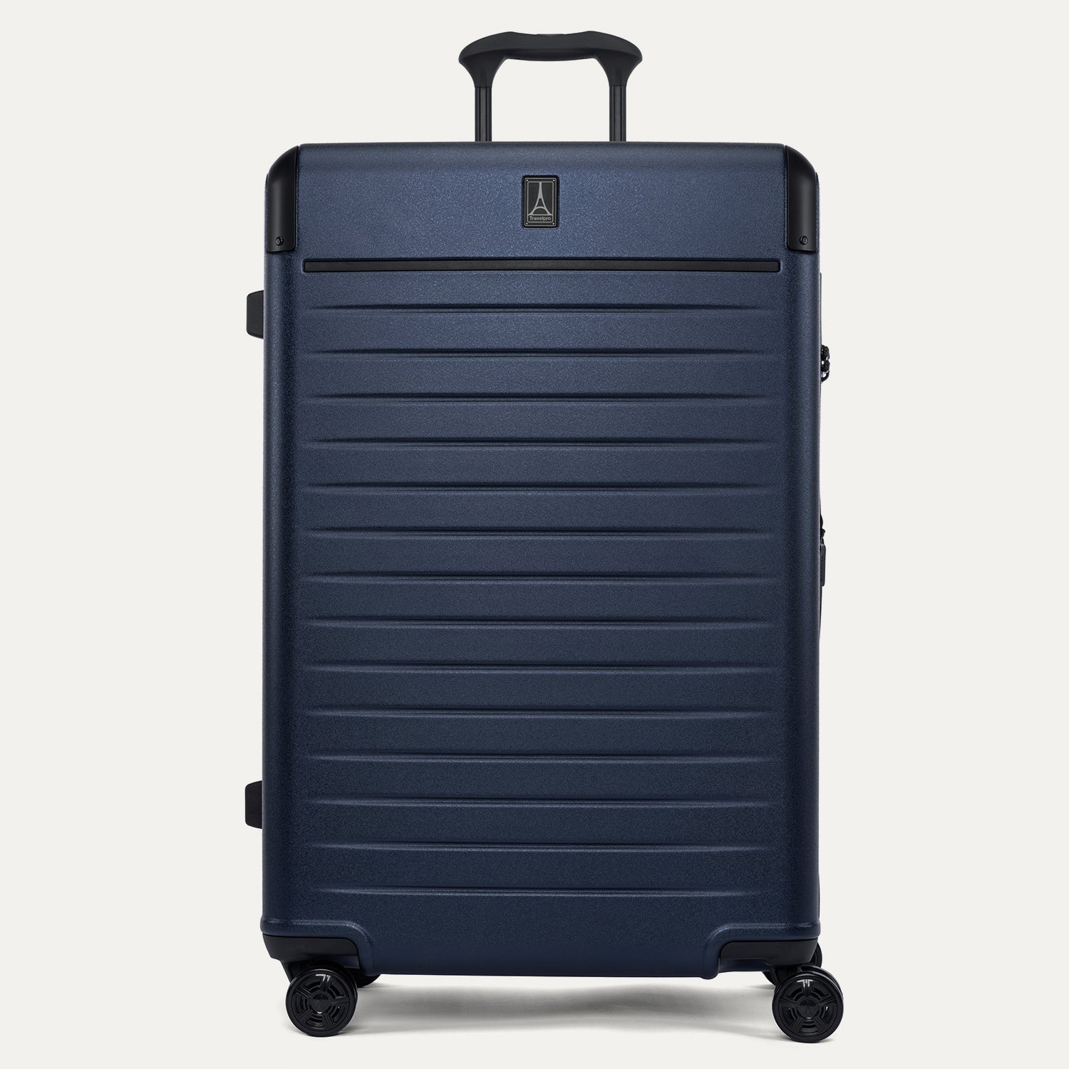 Travelpro Platinum Elite Hardside Large Check-In Expandable Spinner in Aviator Navy — front view