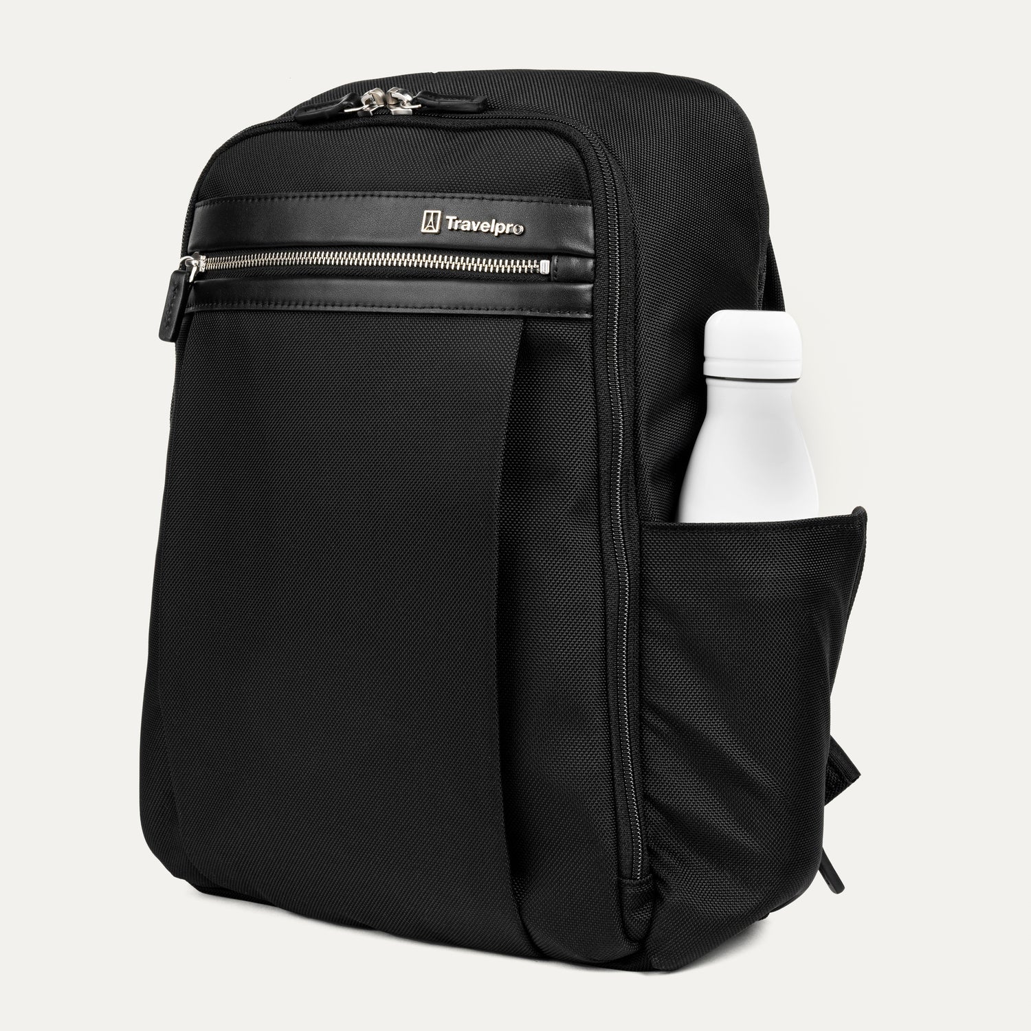 Travelpro Platinum Elite Slim Backpack in Black — detail view 3