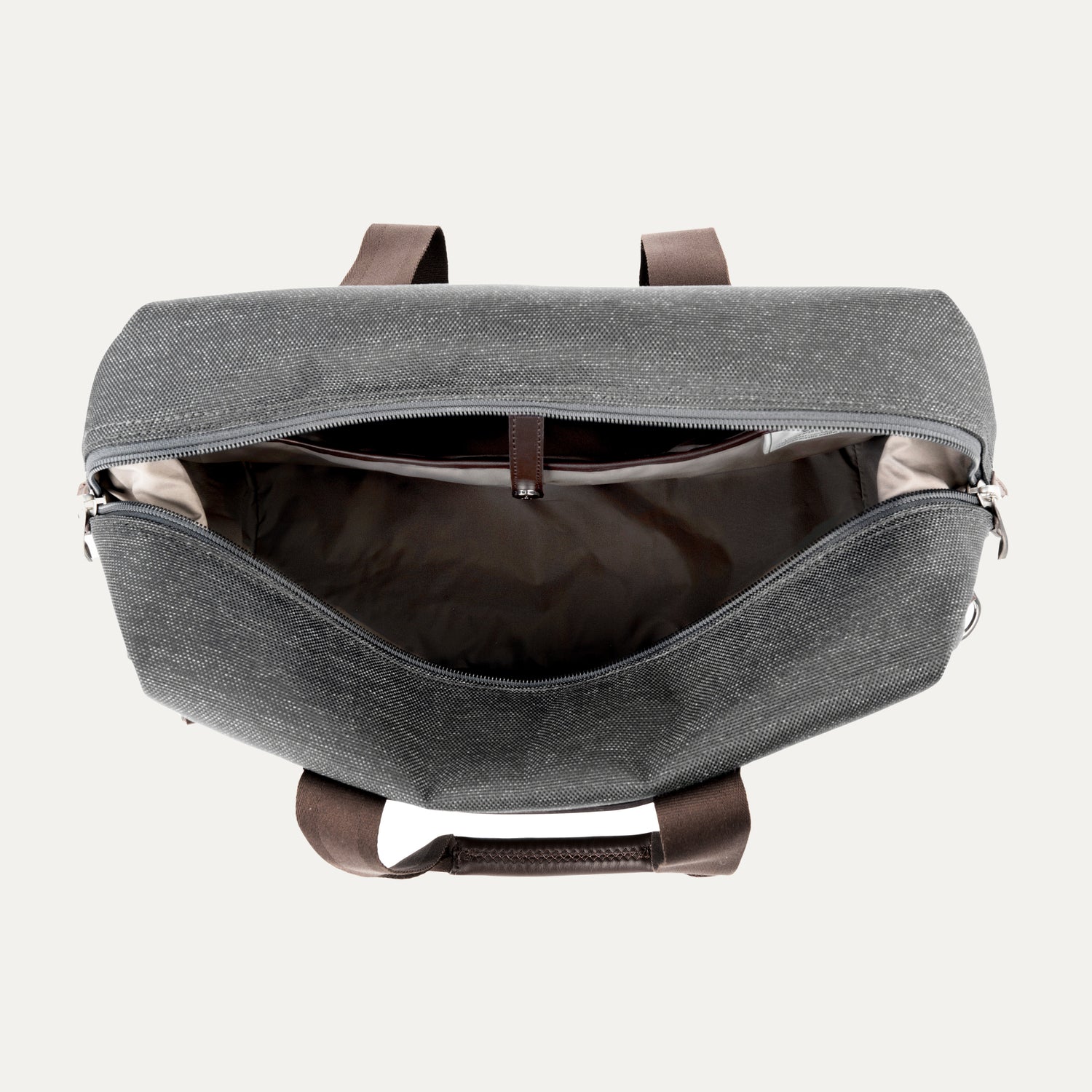 Travelpro Platinum Elite UnderSeat Tote in Vintage Grey — interior view 2